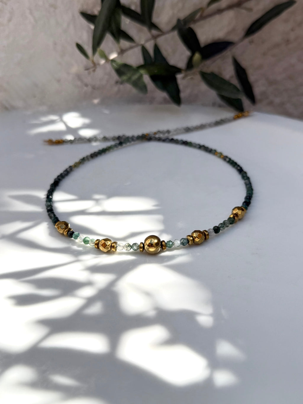 Collier Agate Mousse