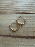 Boucles d’oreilles Pierre de Soleil