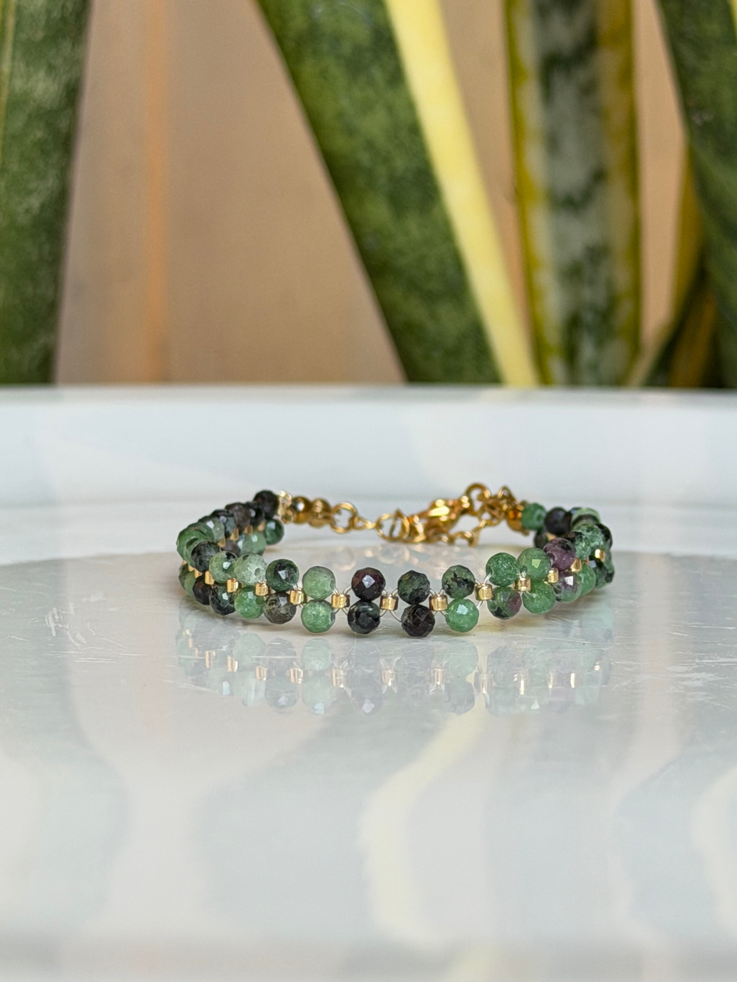 Bracelet Zoïsite