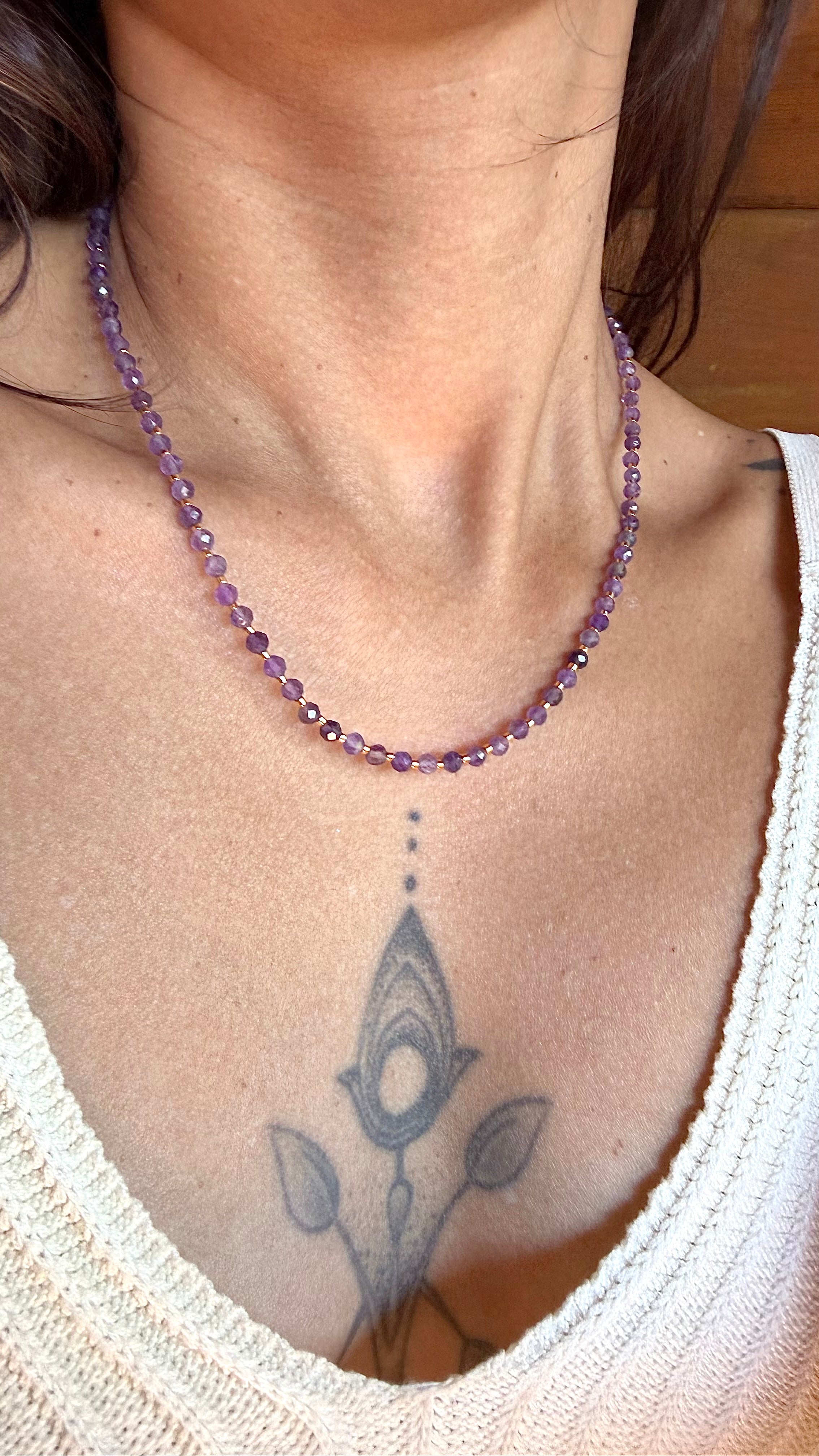 Collier Elia - Améthyste