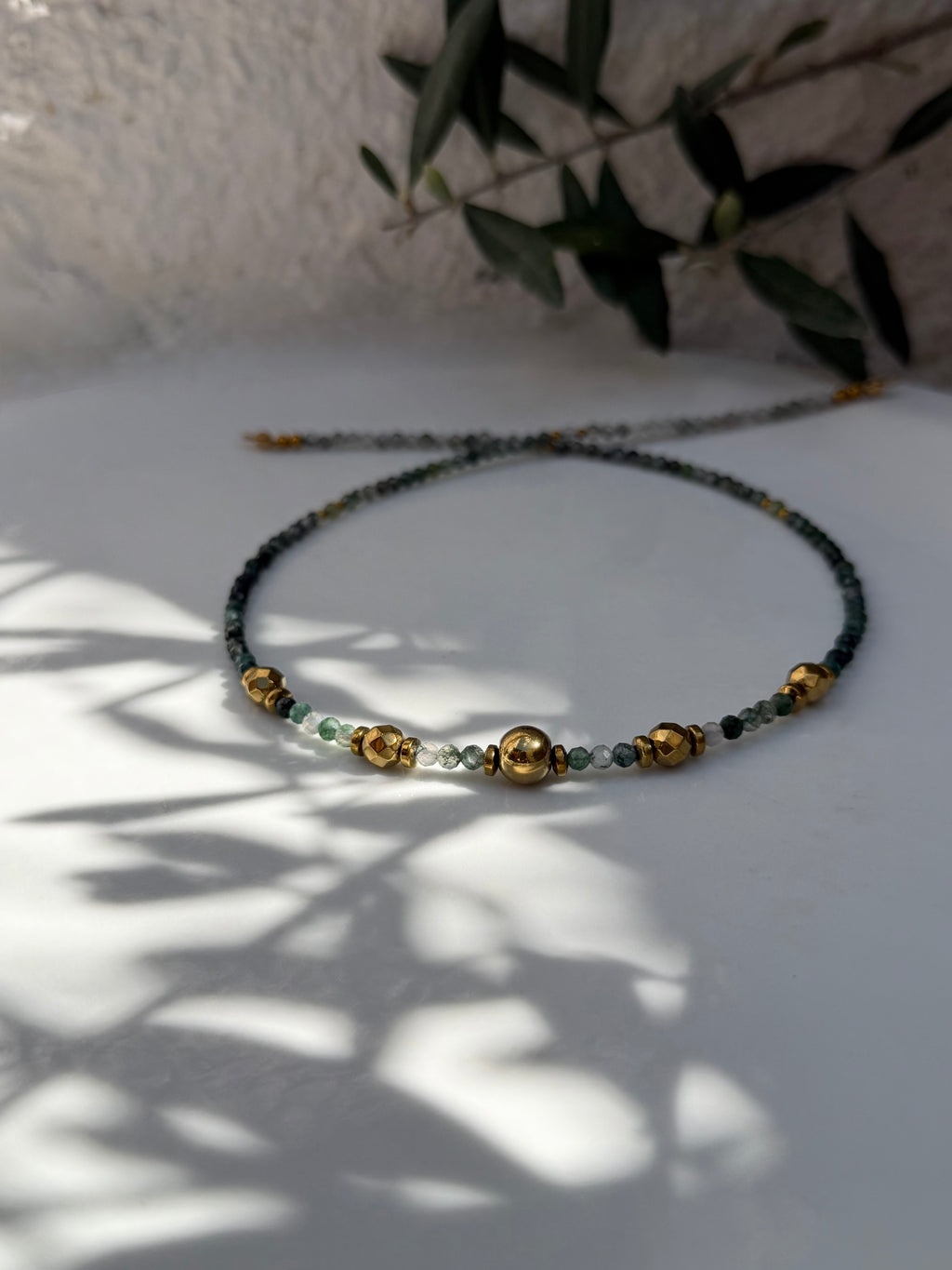Collier Agate Mousse