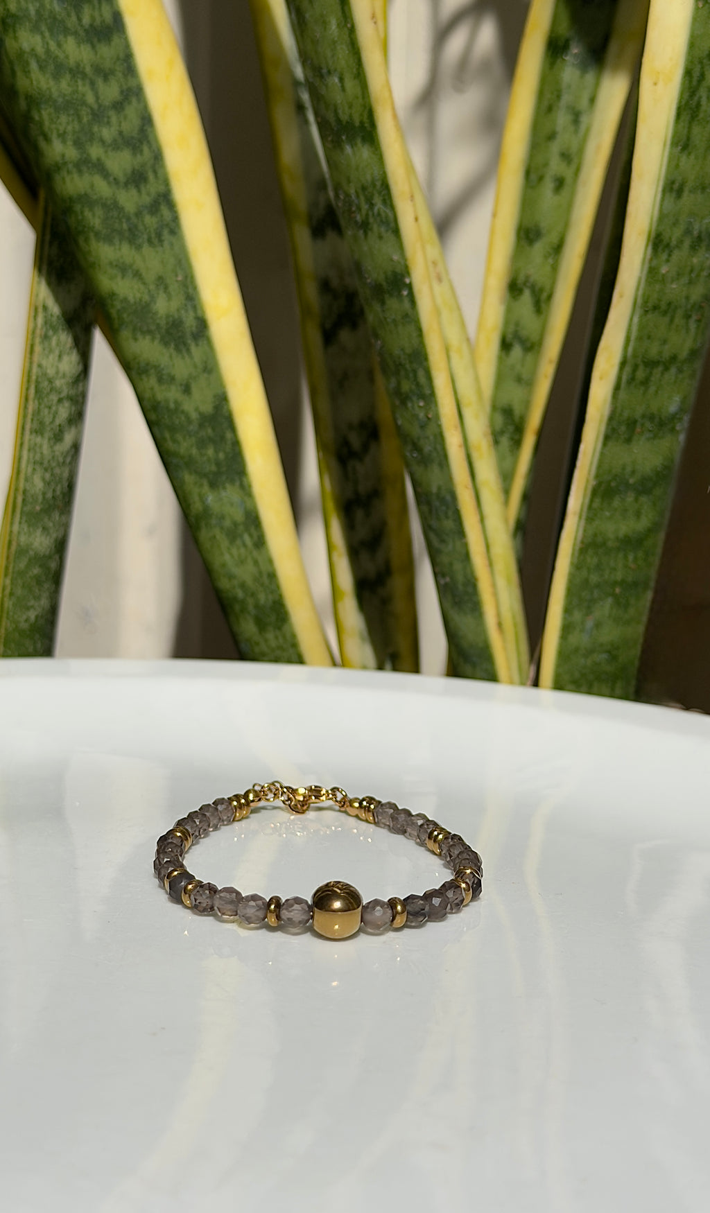 Bracelet Quartz fumé