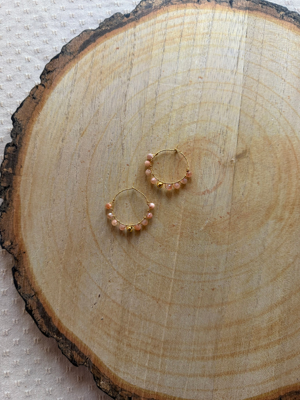 Boucles d’oreilles Pierre de Soleil