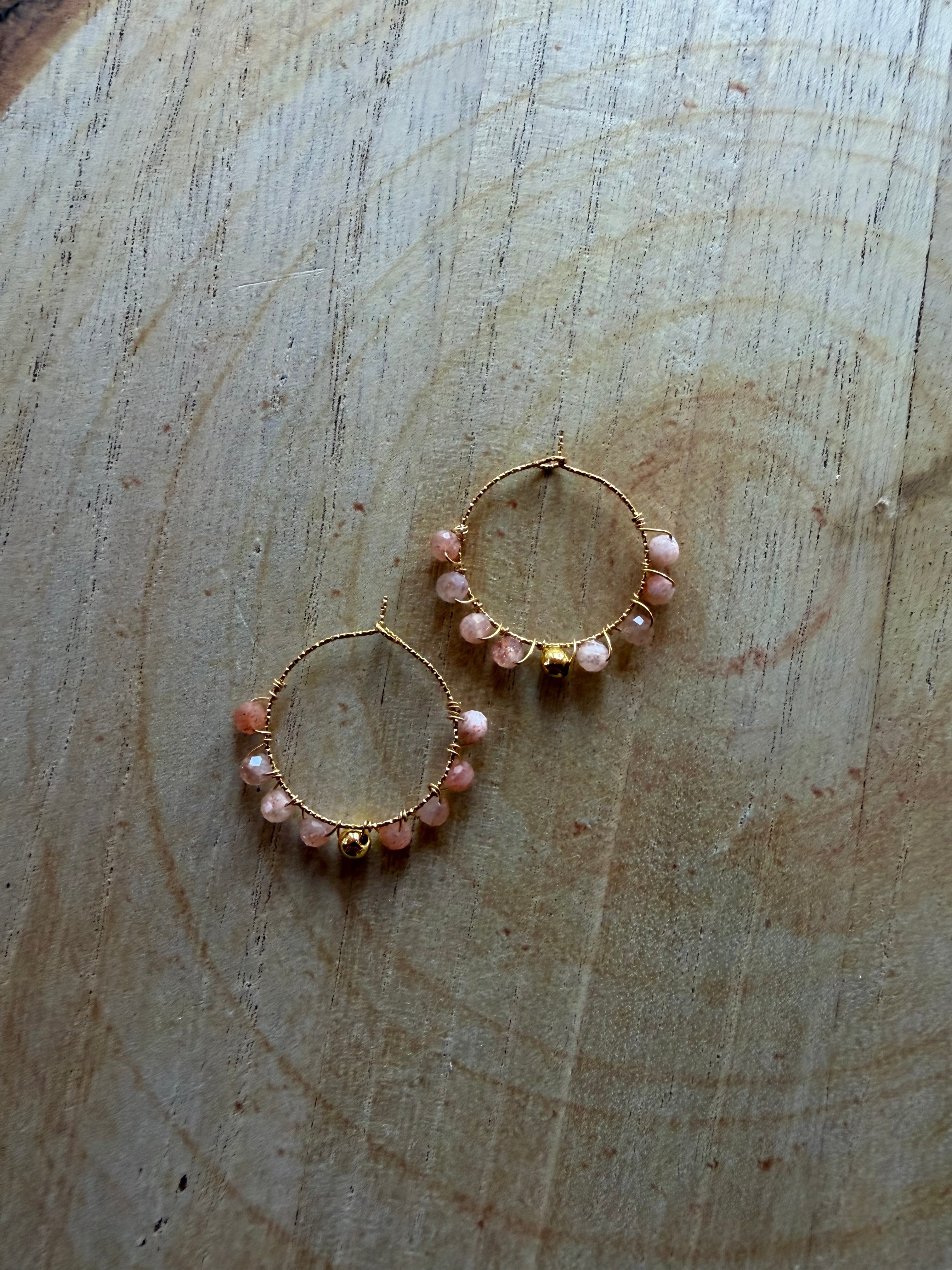 Boucles d’oreilles Pierre de Soleil
