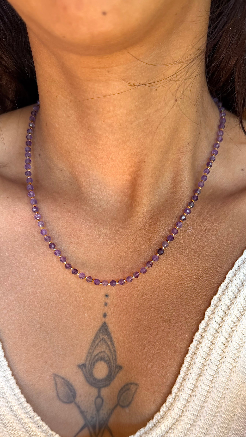 Collier Elia - Améthyste