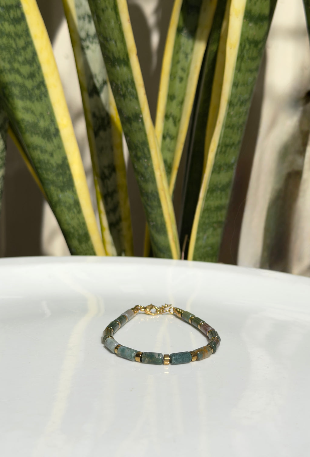 Bracelet Agate indienne