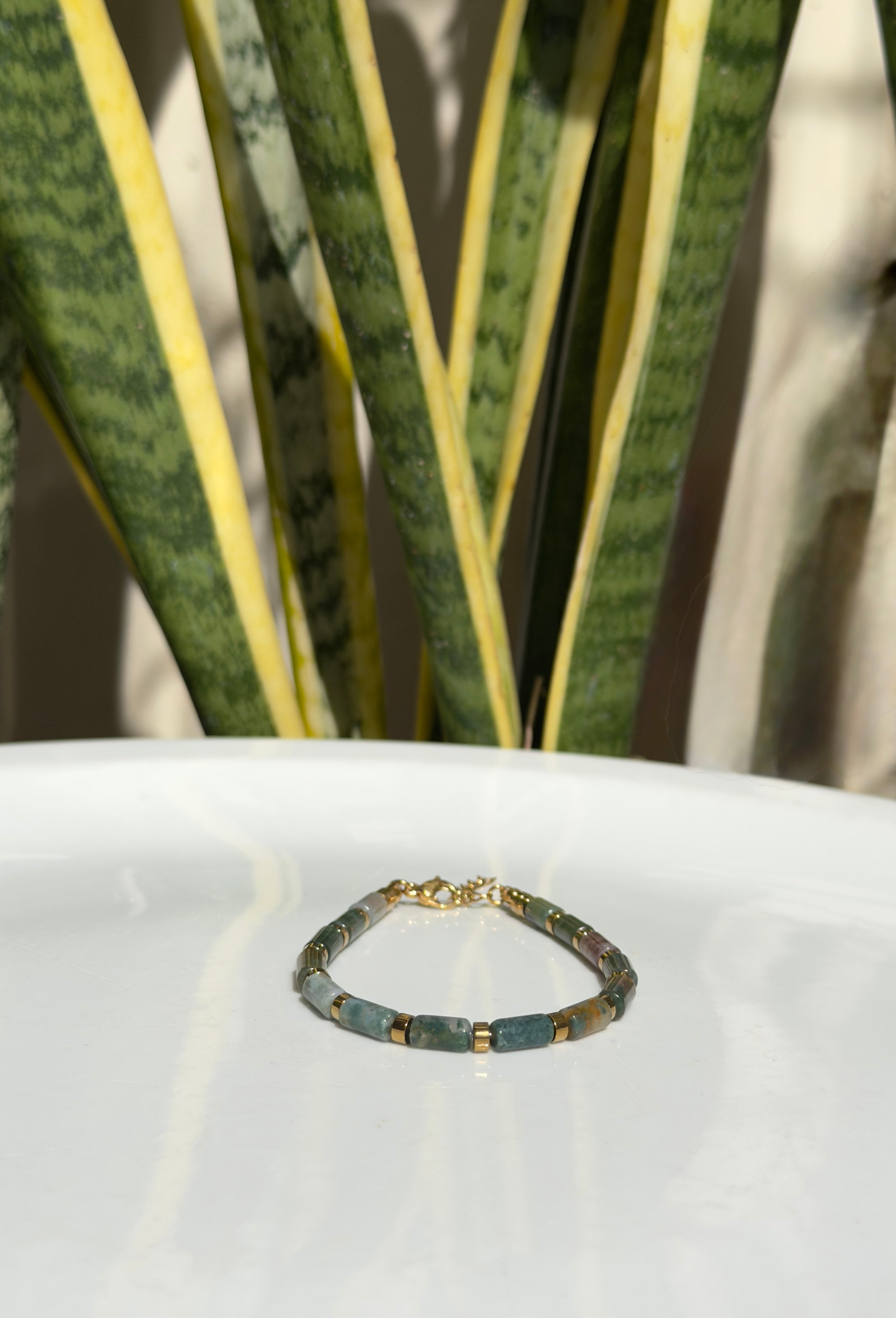 Bracelet Agate indienne