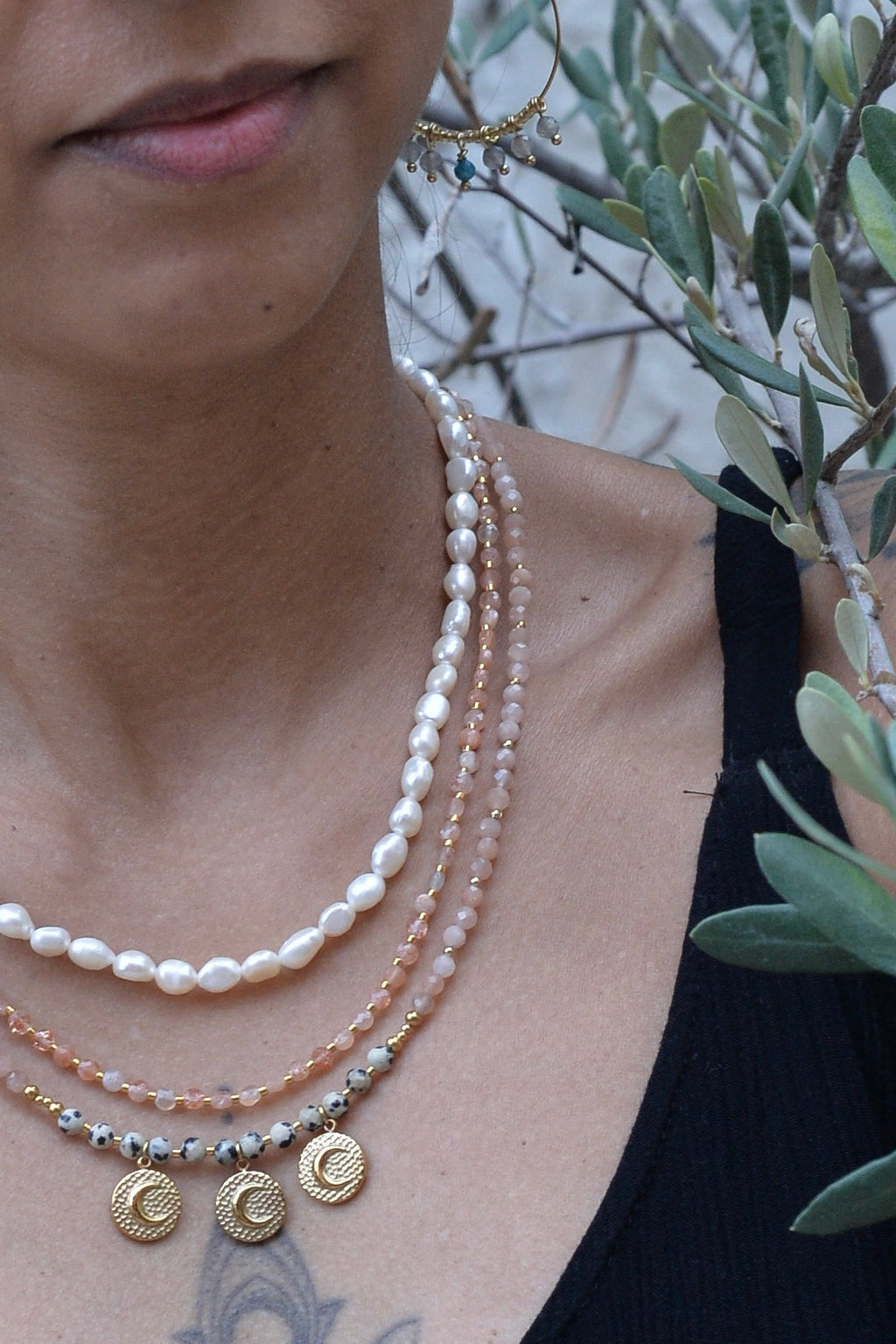 Collier Alba - Pierre du soleil
