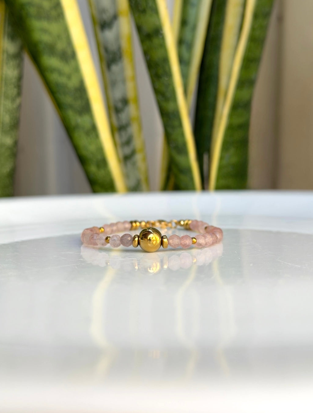 Bracelet Quartz fraise