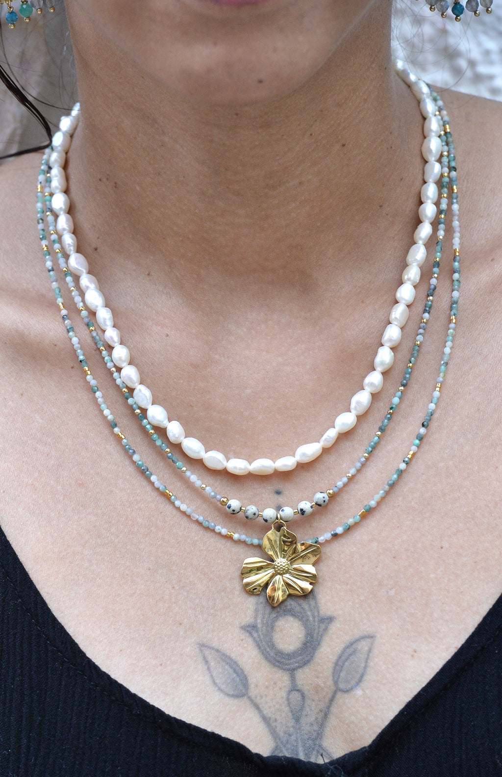 Collier Naya - Émeraude