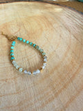 Bracelet en pierres naturelles amazonite, aventurine et labradorite – Naïra