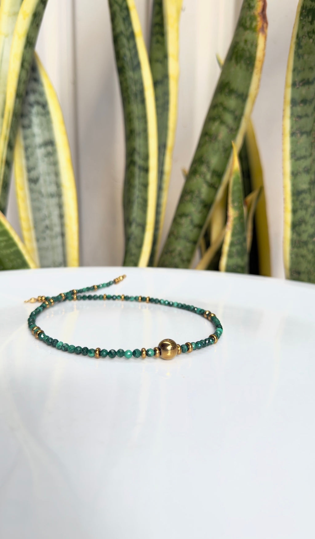 Collier Malachite
