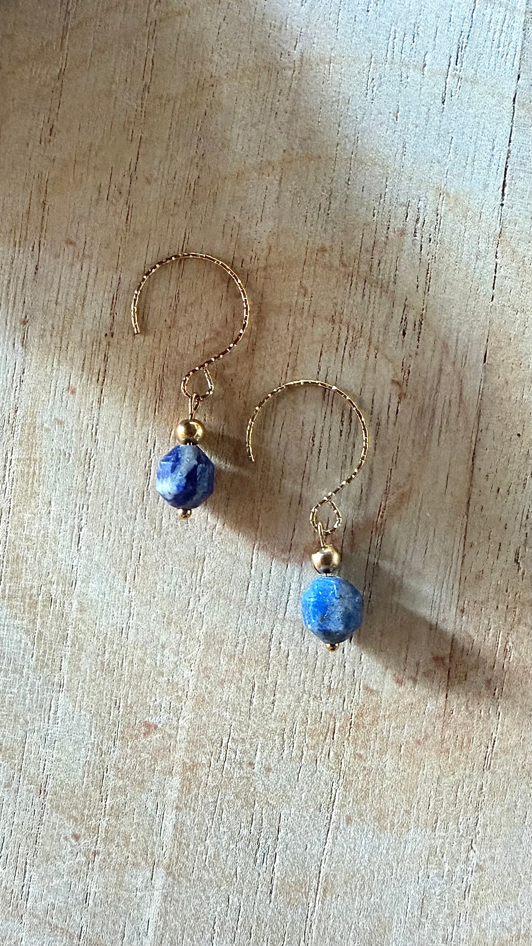 Les boucles Impériale - Lapis-lazuli