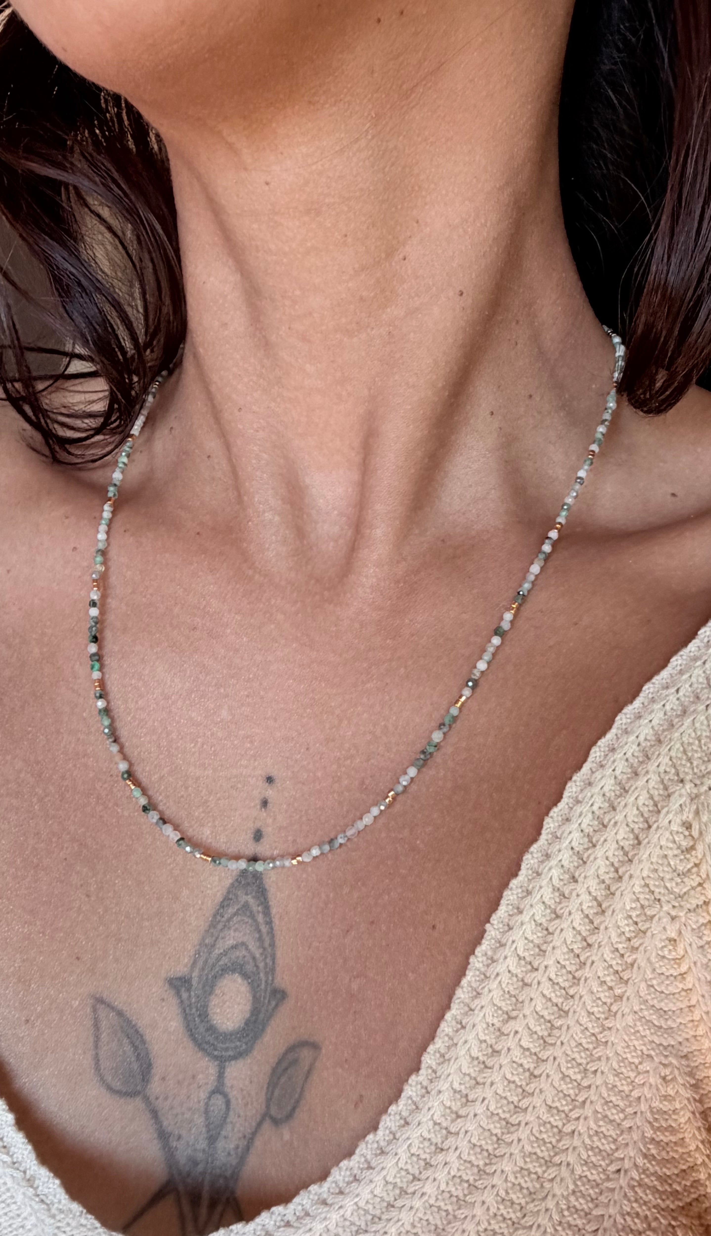 Collier Naya - Émeraude