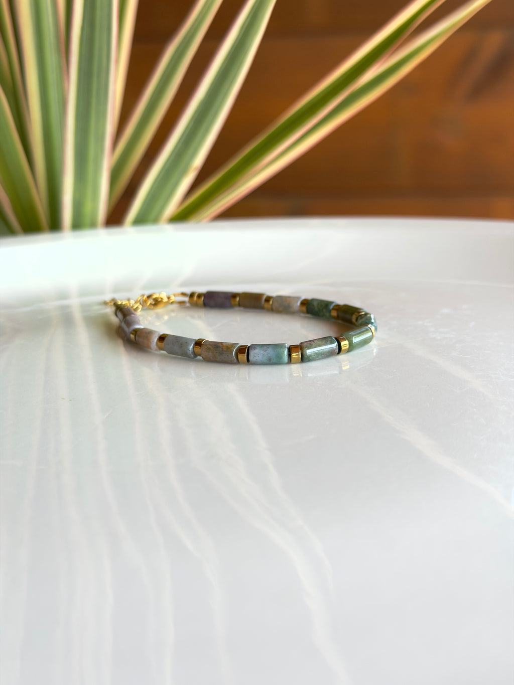 Bracelet Agate indienne