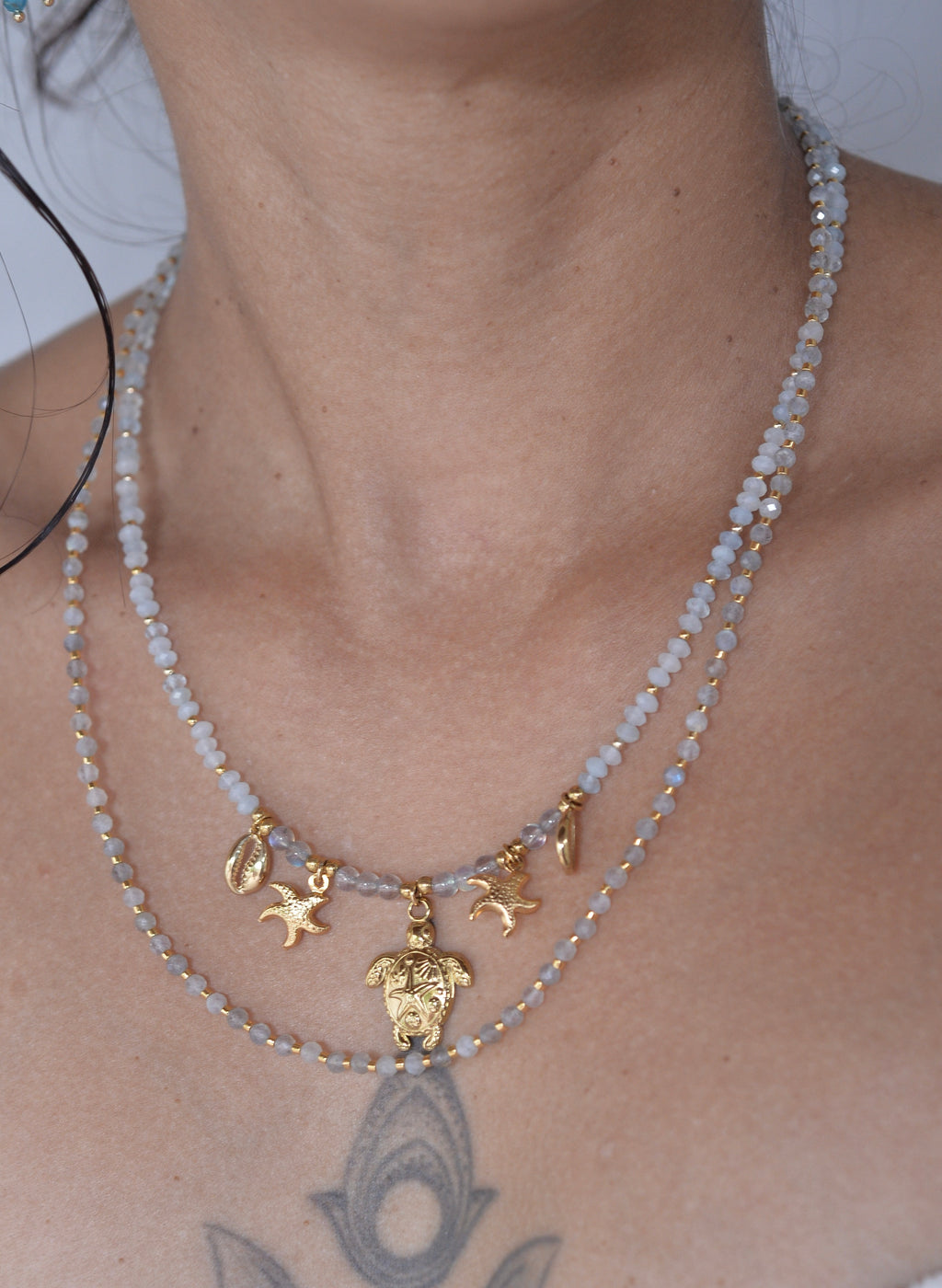 Collier Iris - Labradorite