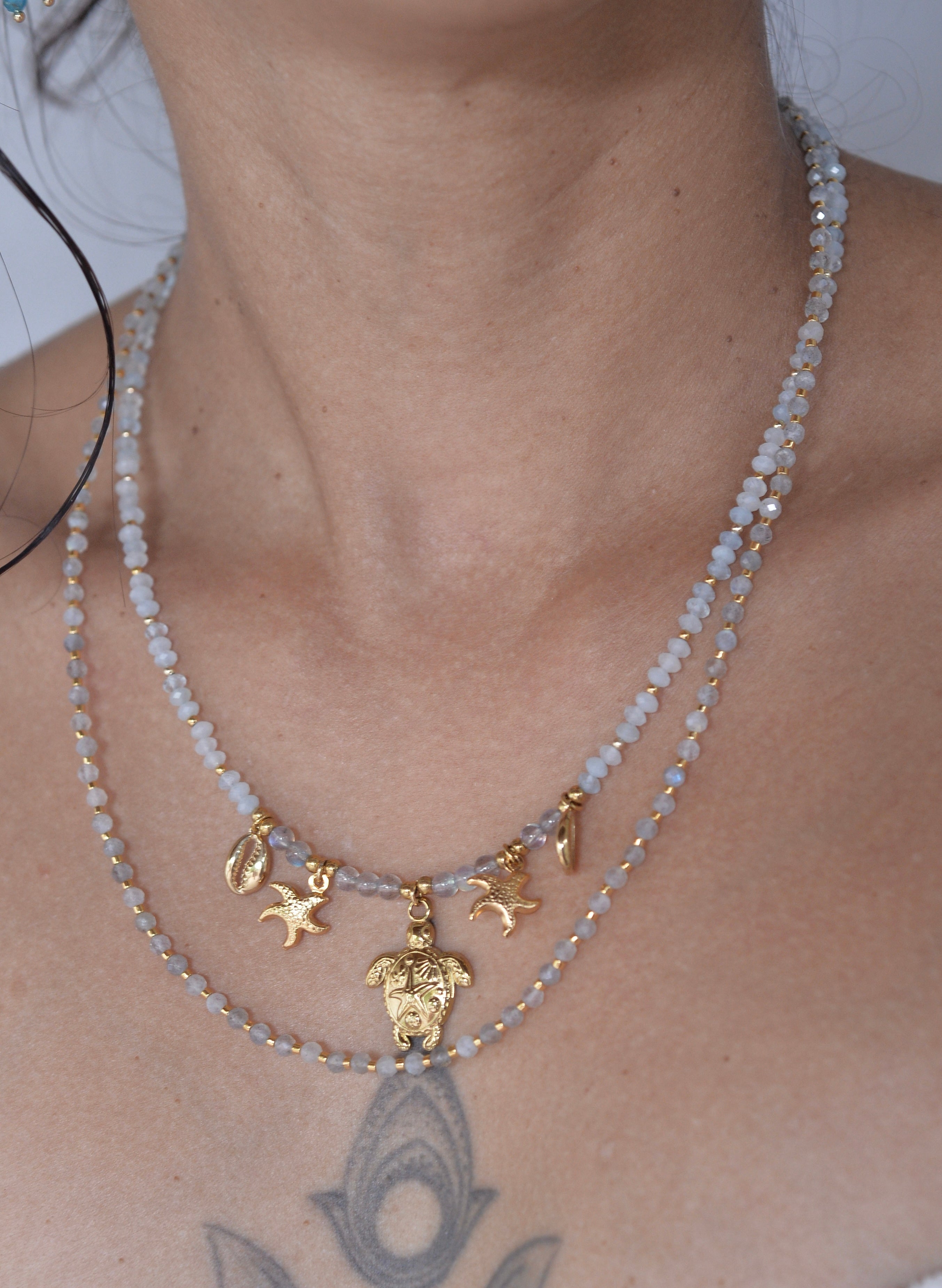Collier Iris - Labradorite