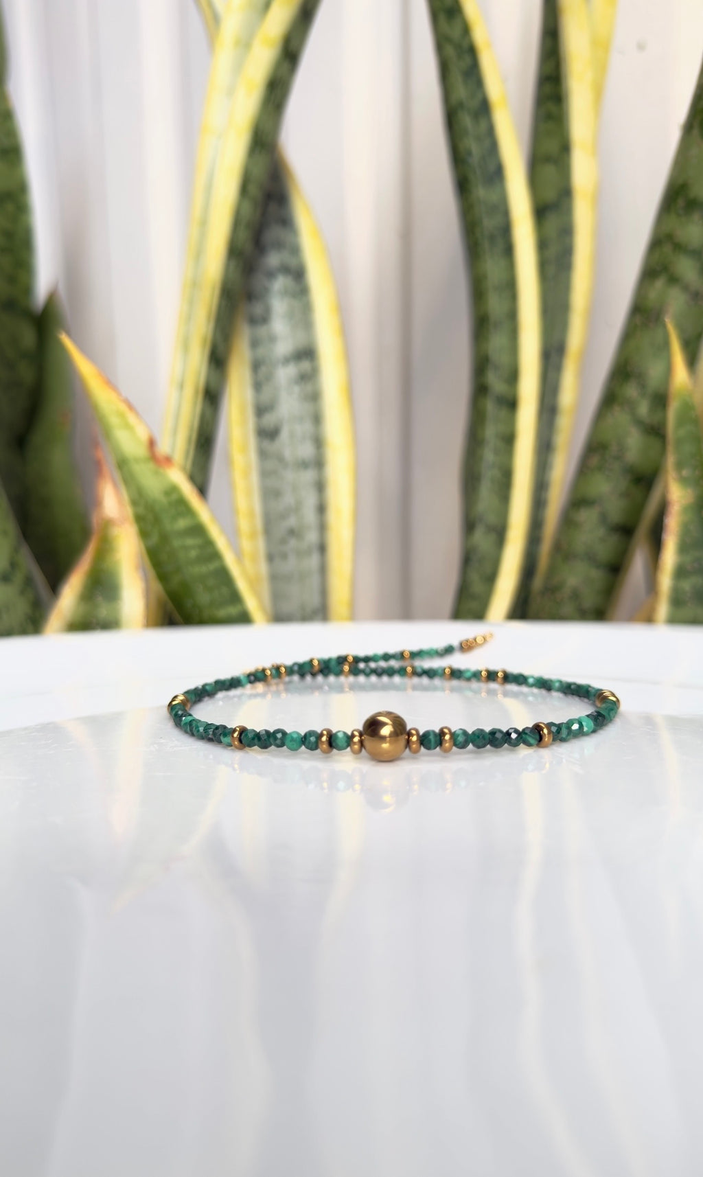 Collier Malachite