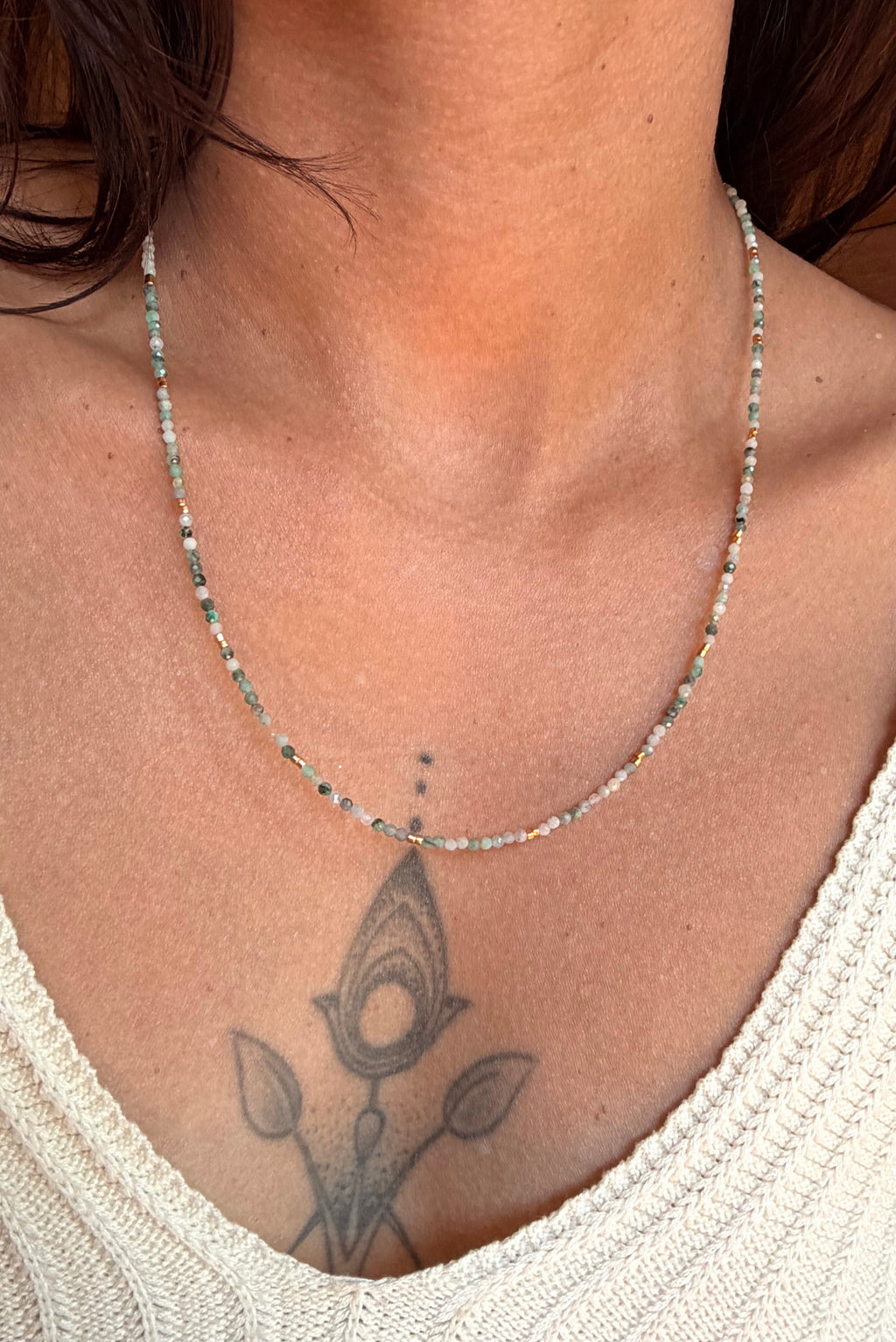 Collier Naya - Émeraude