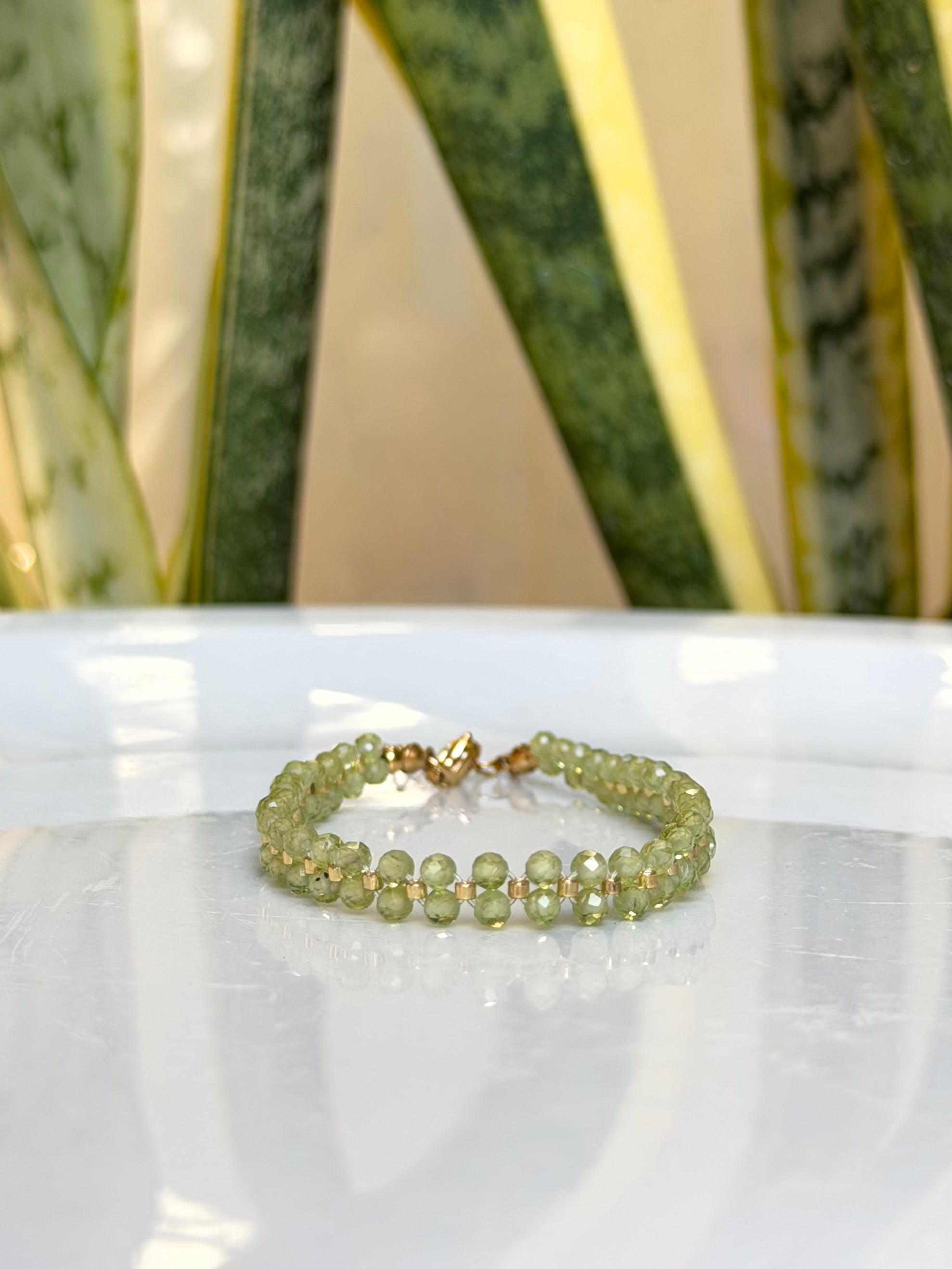 Bracelet Péridot