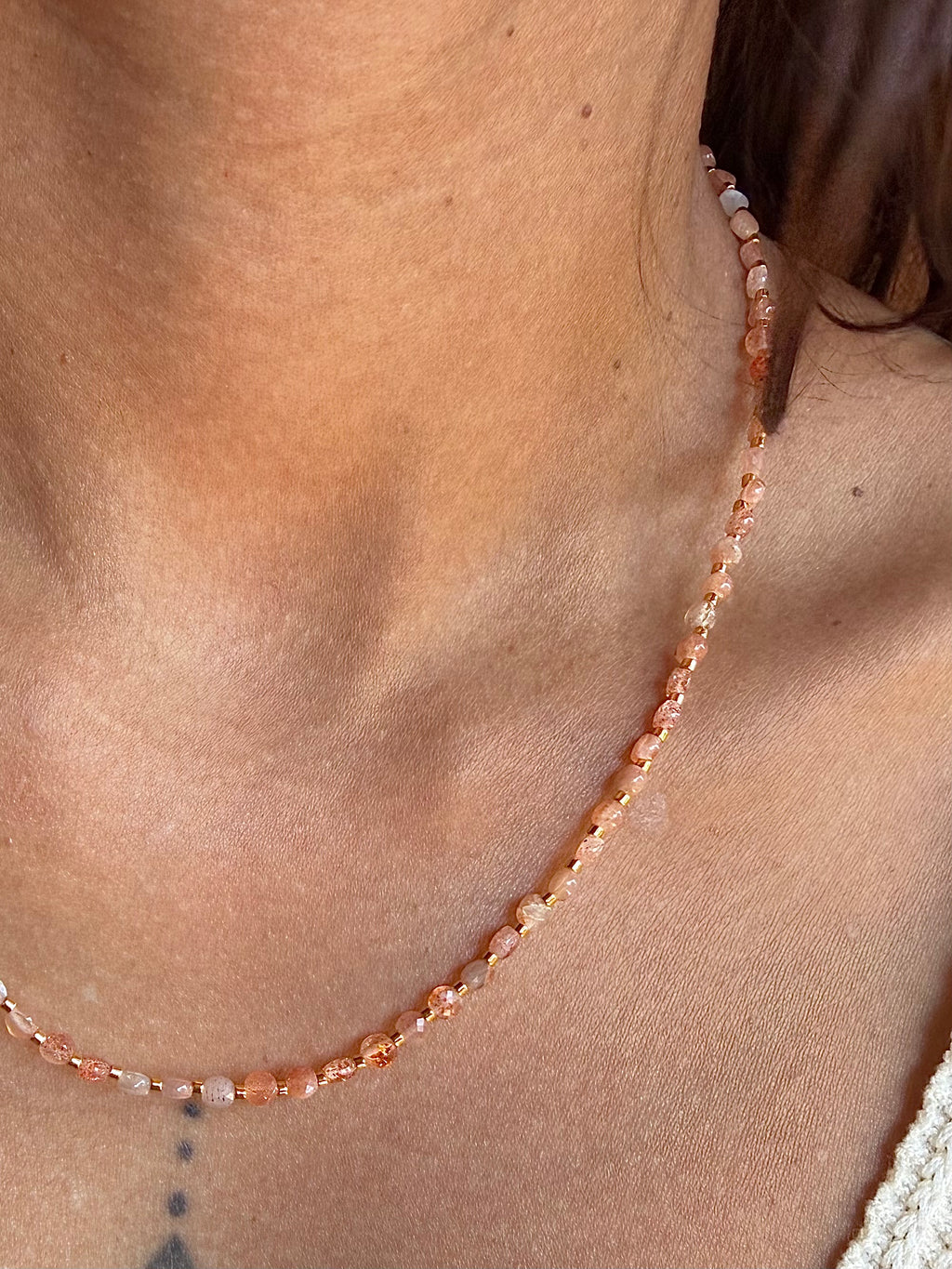 Collier Alba - Pierre du soleil