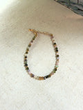 Bracelet en pierres naturelles tourmaline multicolore – Mélia