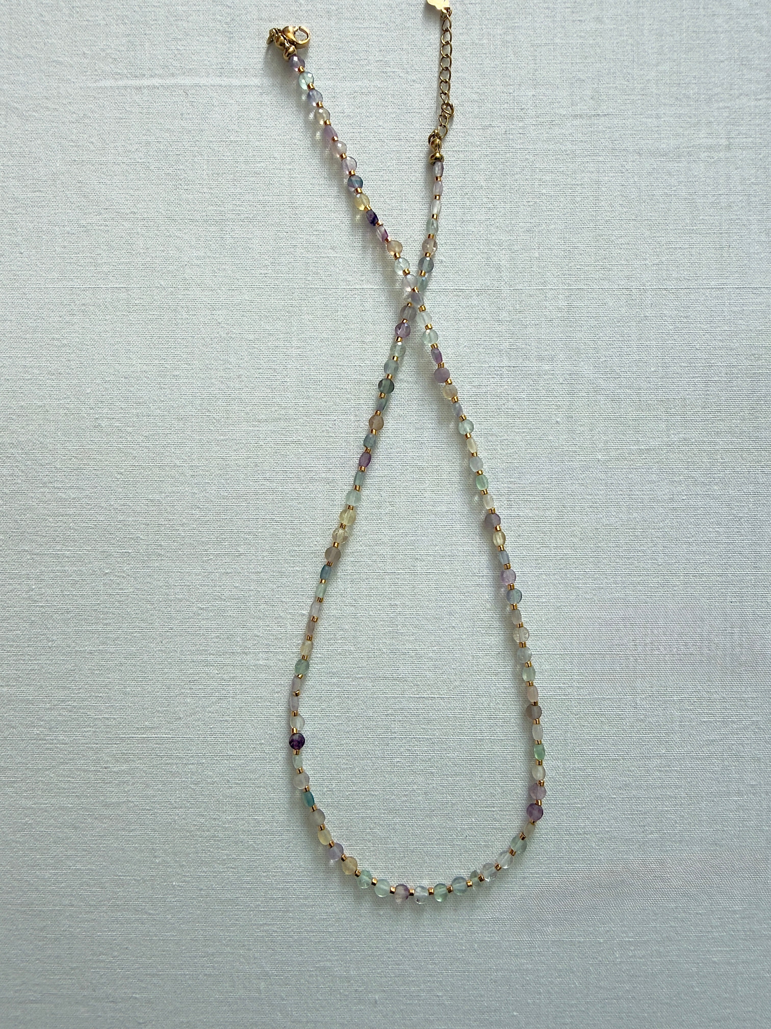 Collier Maya - fluorine
