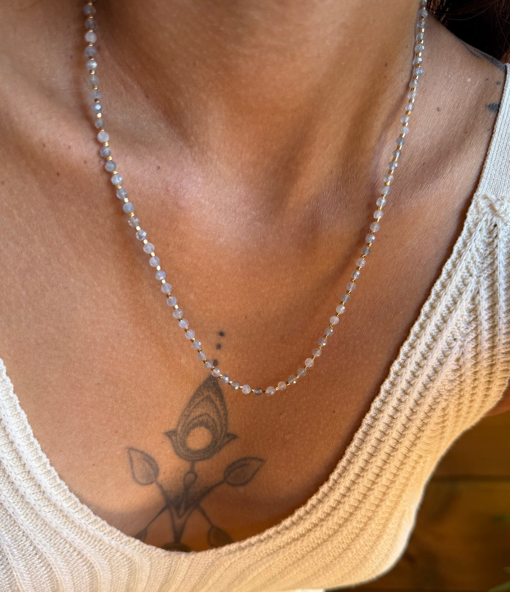 Collier Iris - Labradorite