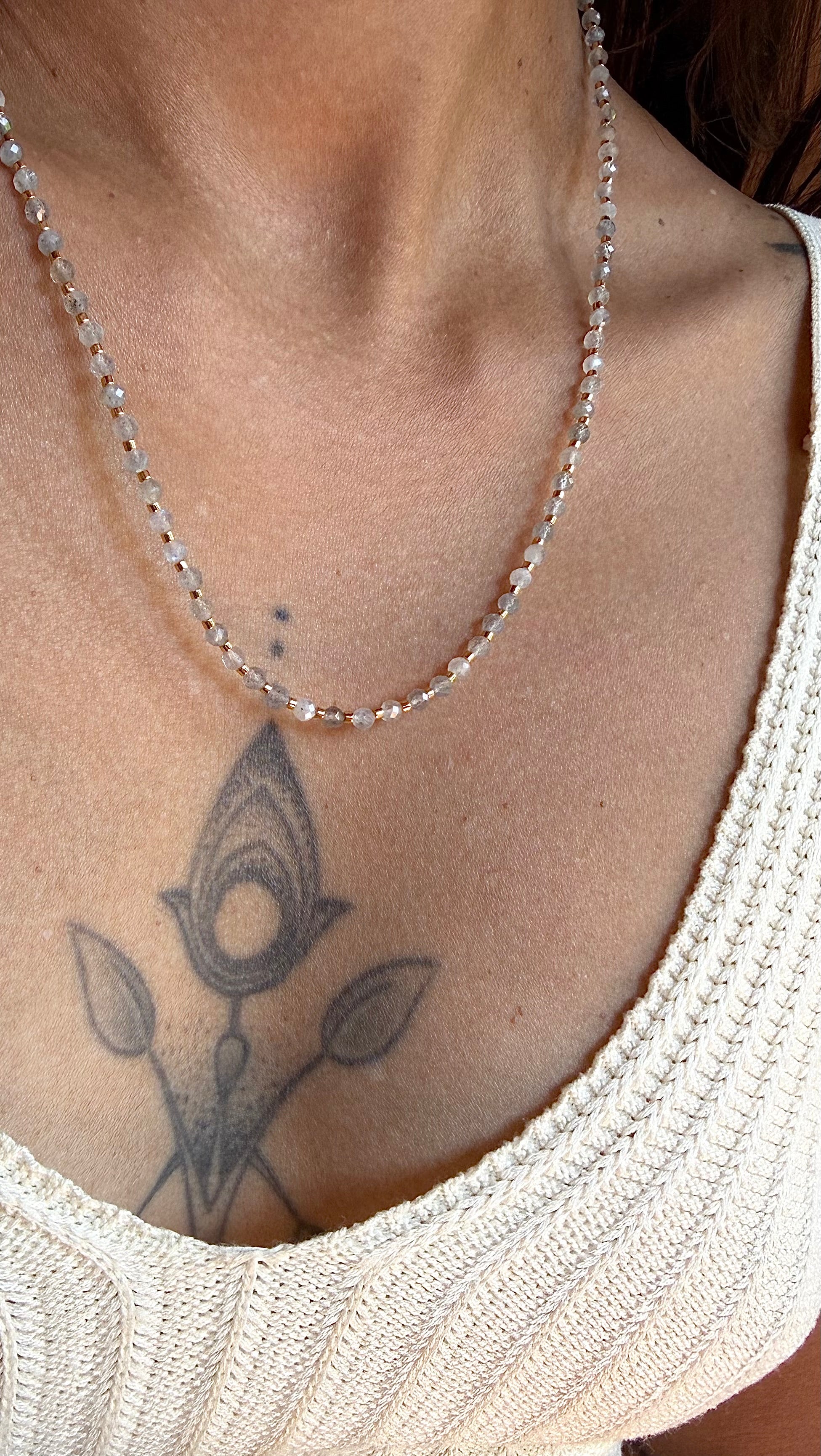 Collier Iris - Labradorite