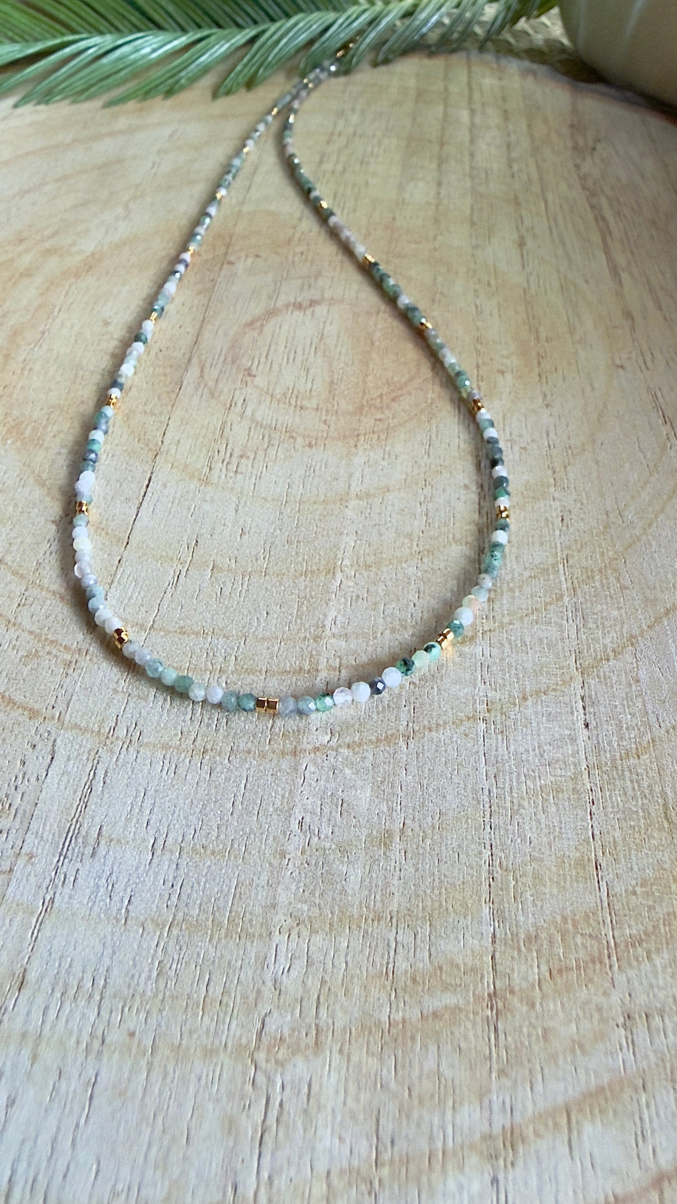 Collier Naya - Émeraude