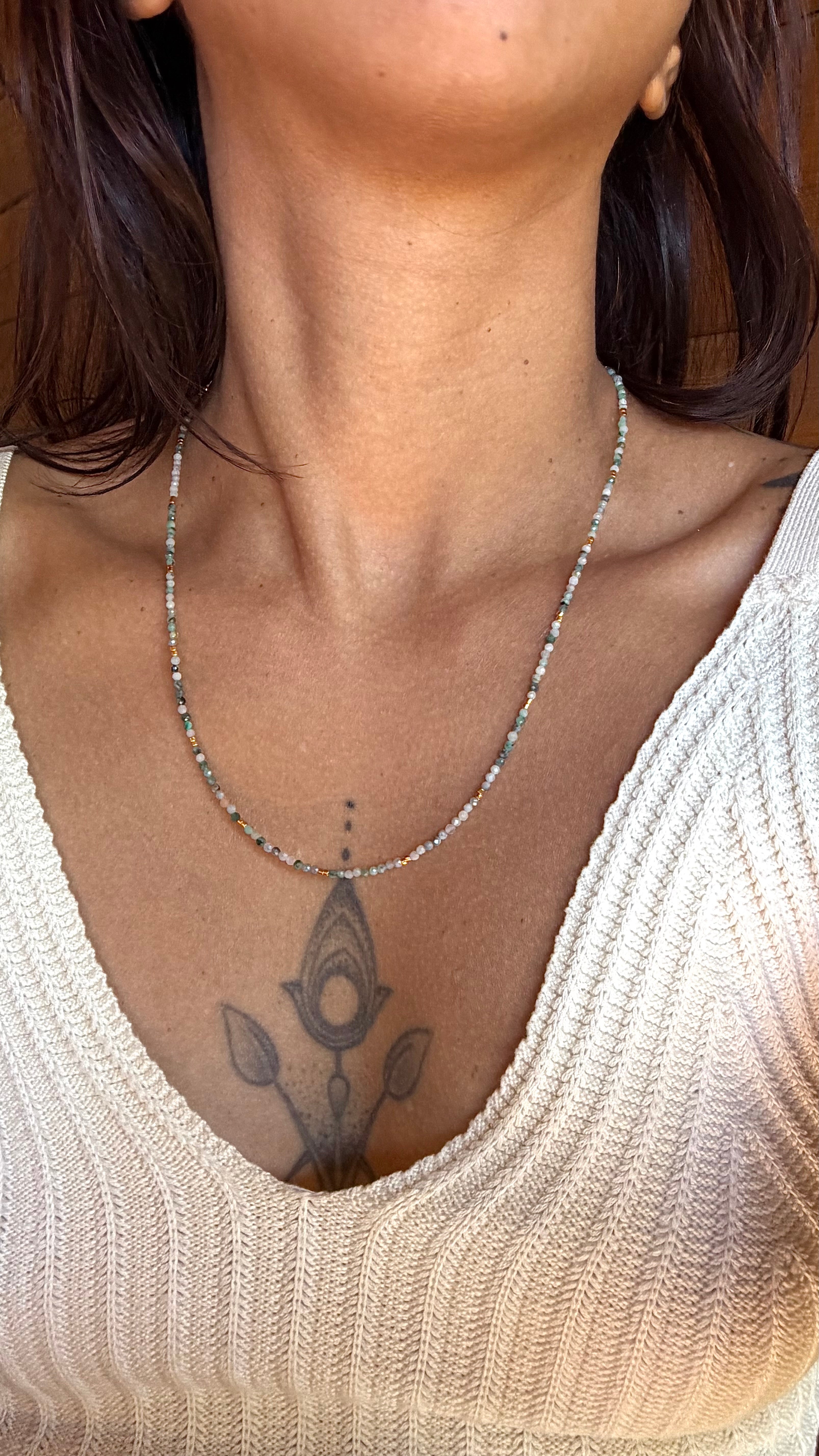 Collier Naya - Émeraude
