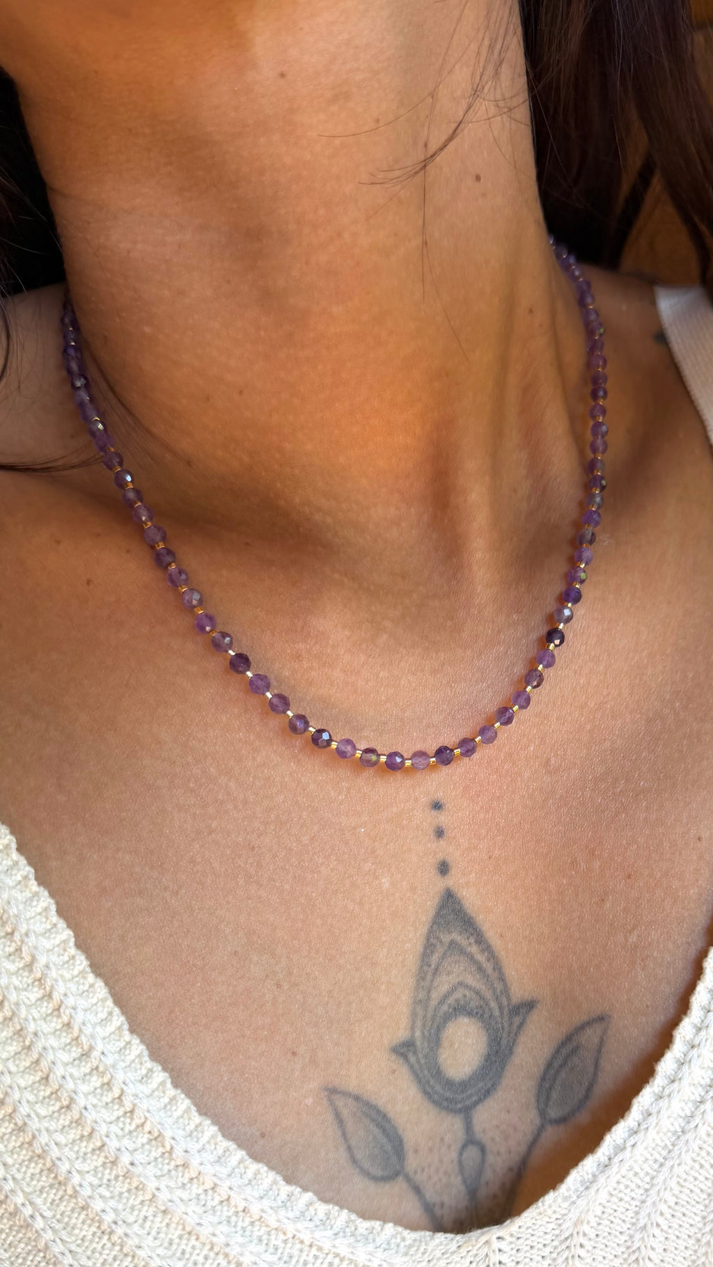 Collier Elia - Améthyste