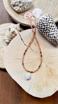 Collier Pierre du soleil & Grenat