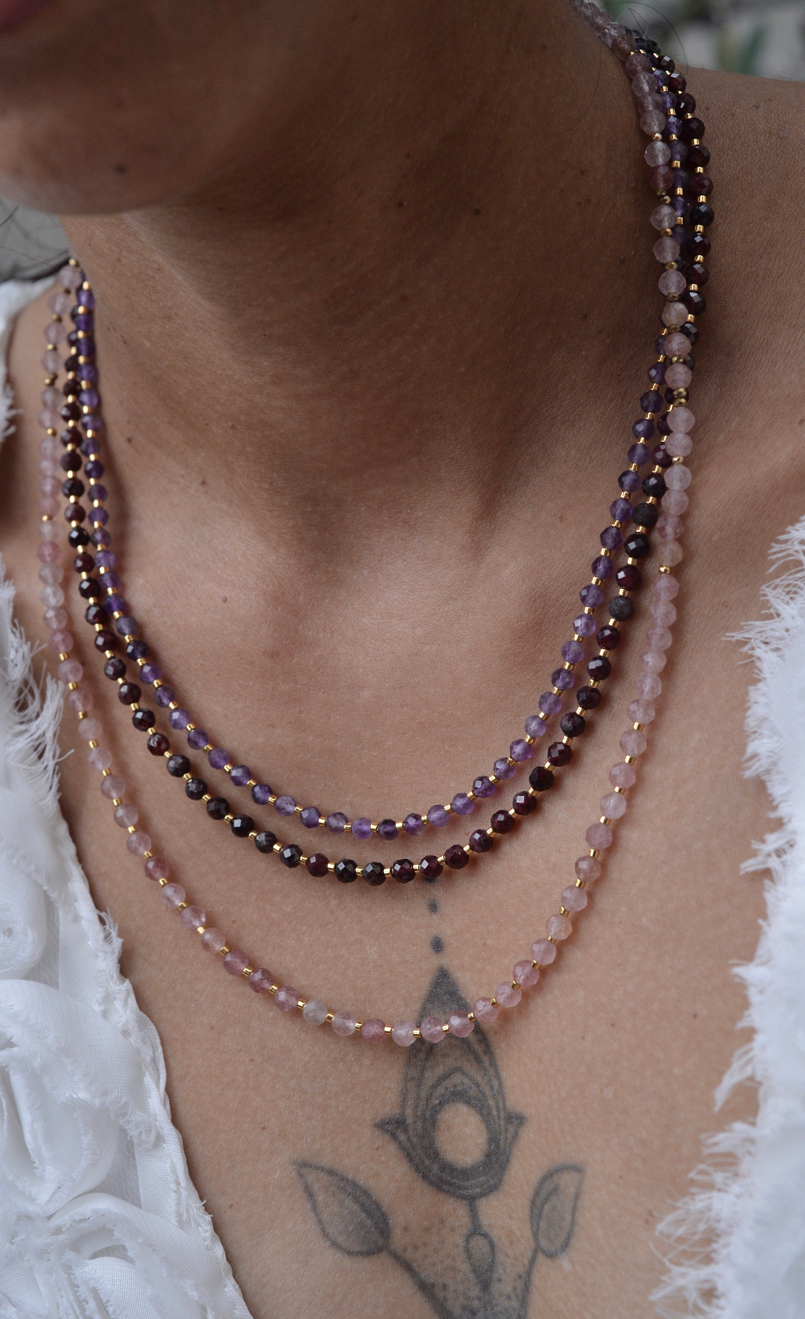 Collier Elia - Améthyste