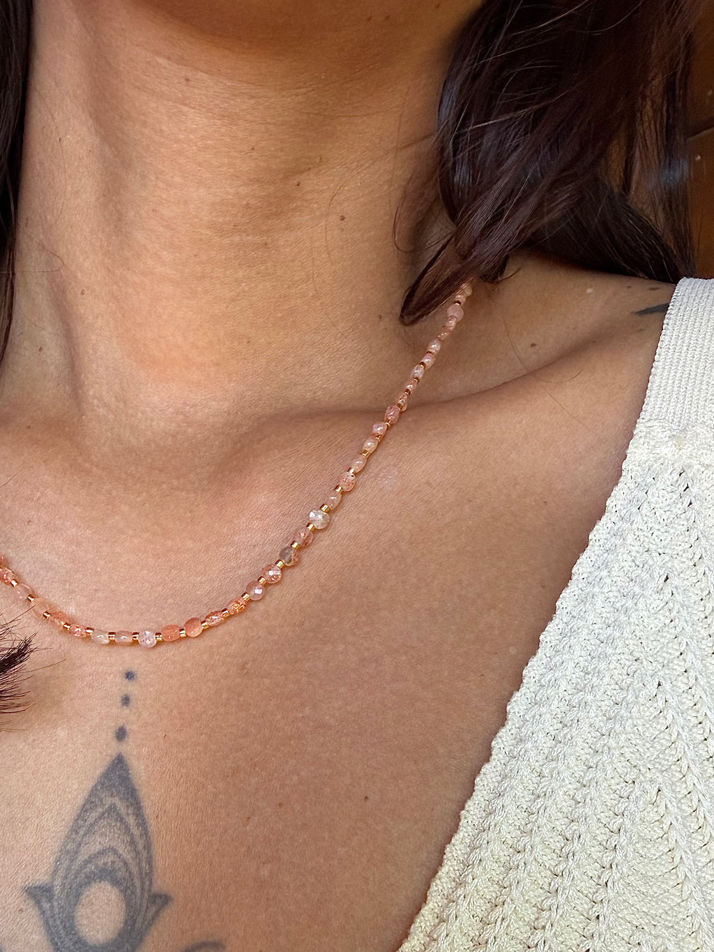 Collier Alba - Pierre du soleil