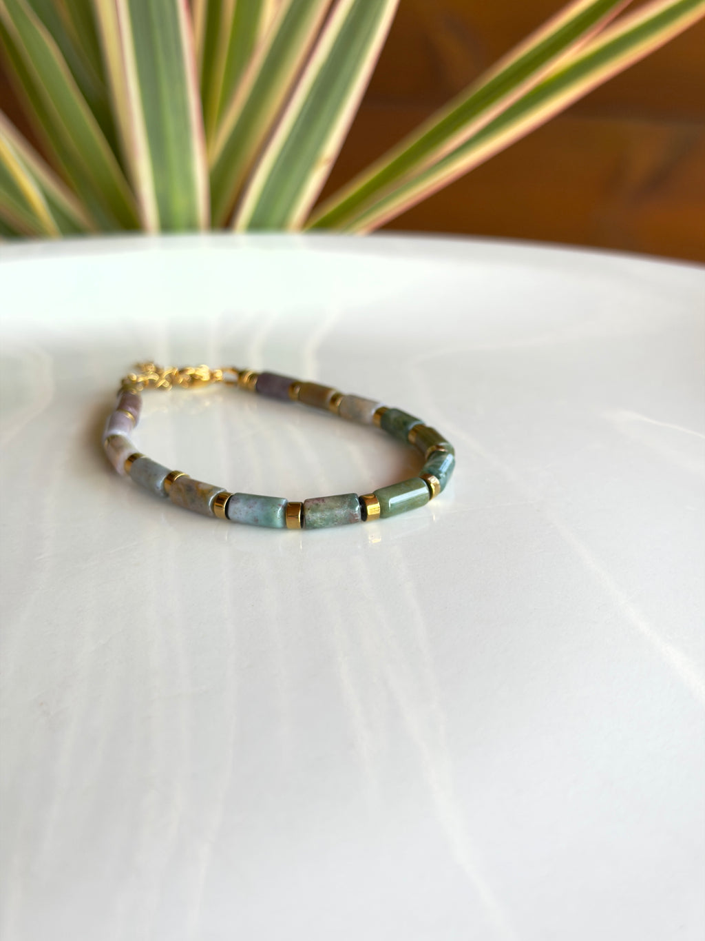 Bracelet Agate indienne