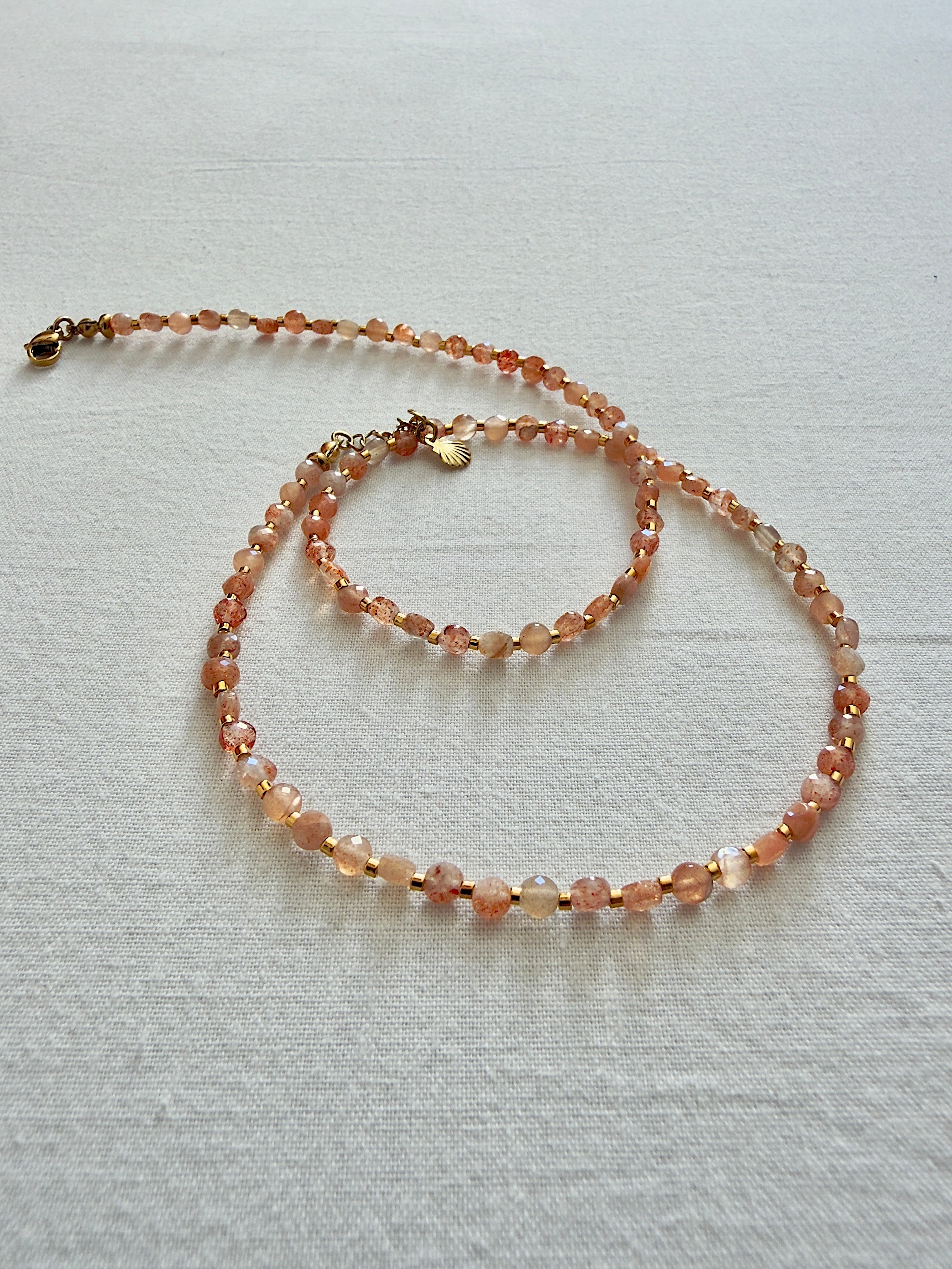 Collier Alba - Pierre du soleil