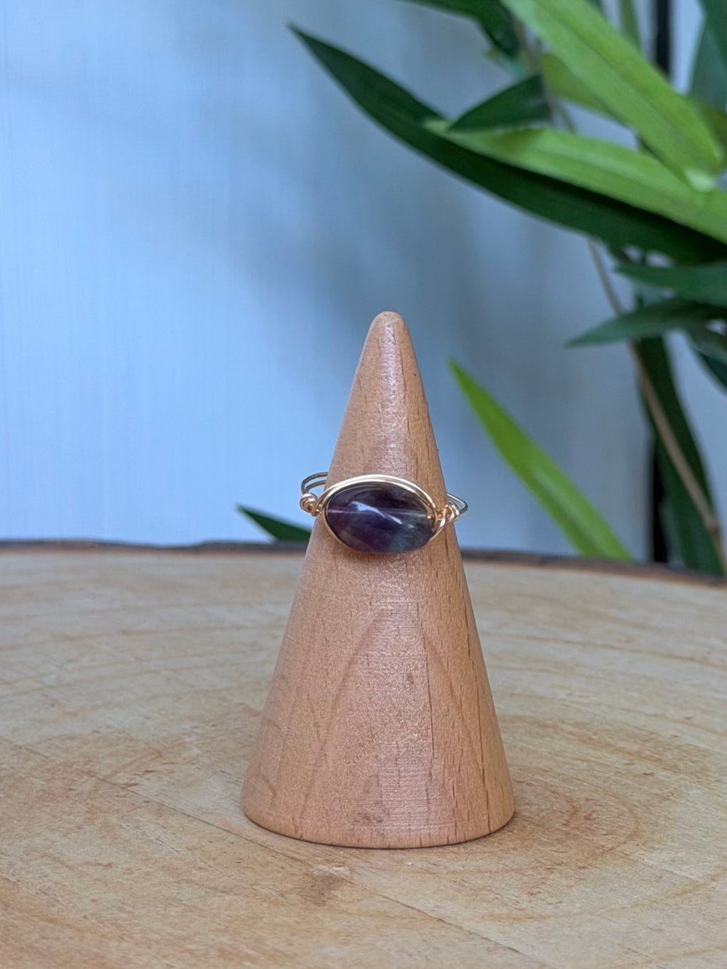 Bague fluorite