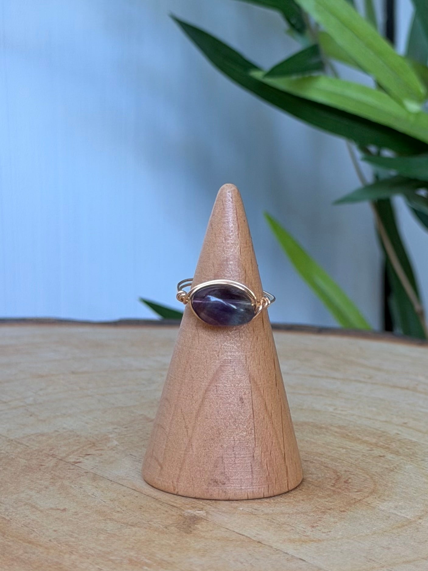 Bague fluorite