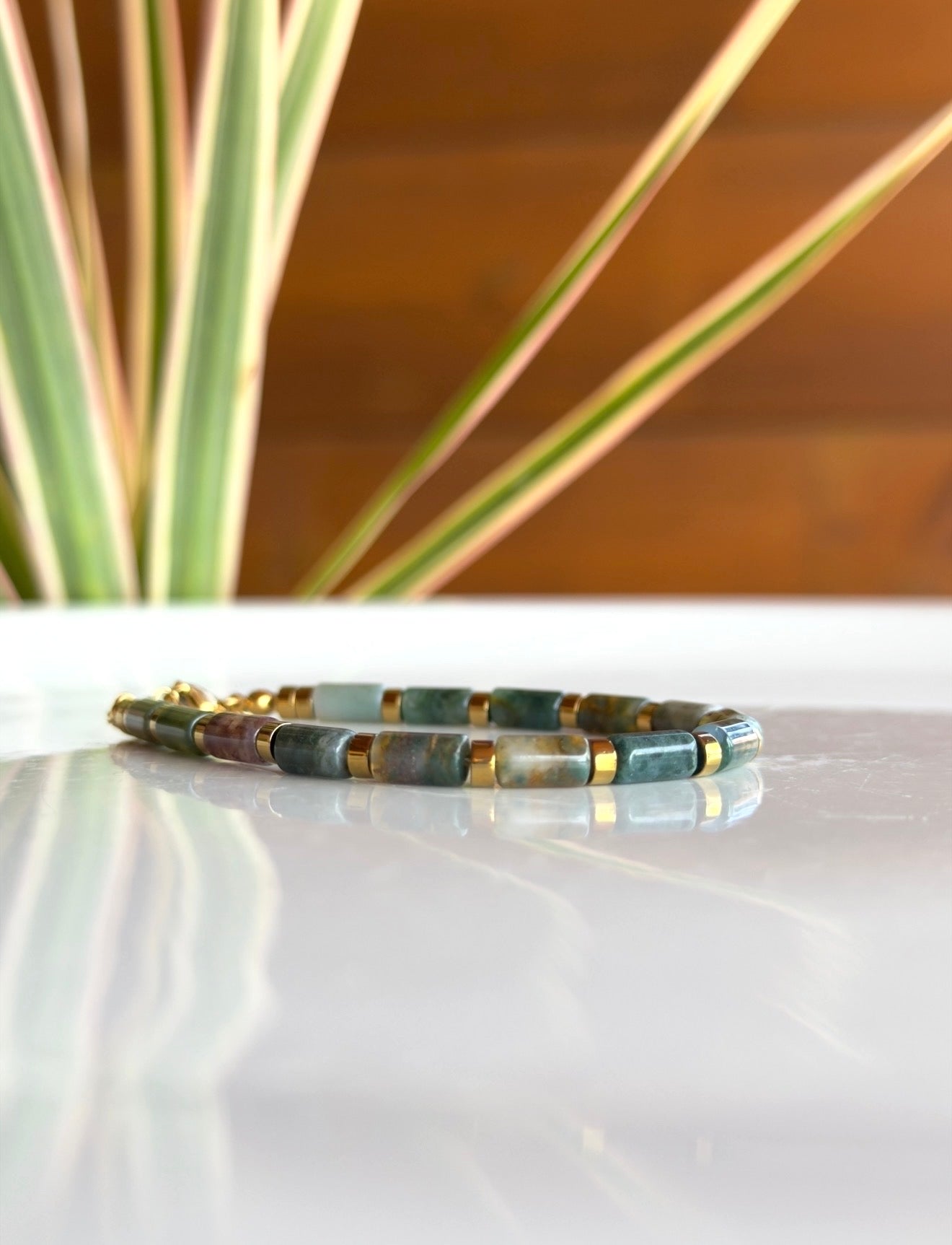 Bracelet Agate indienne