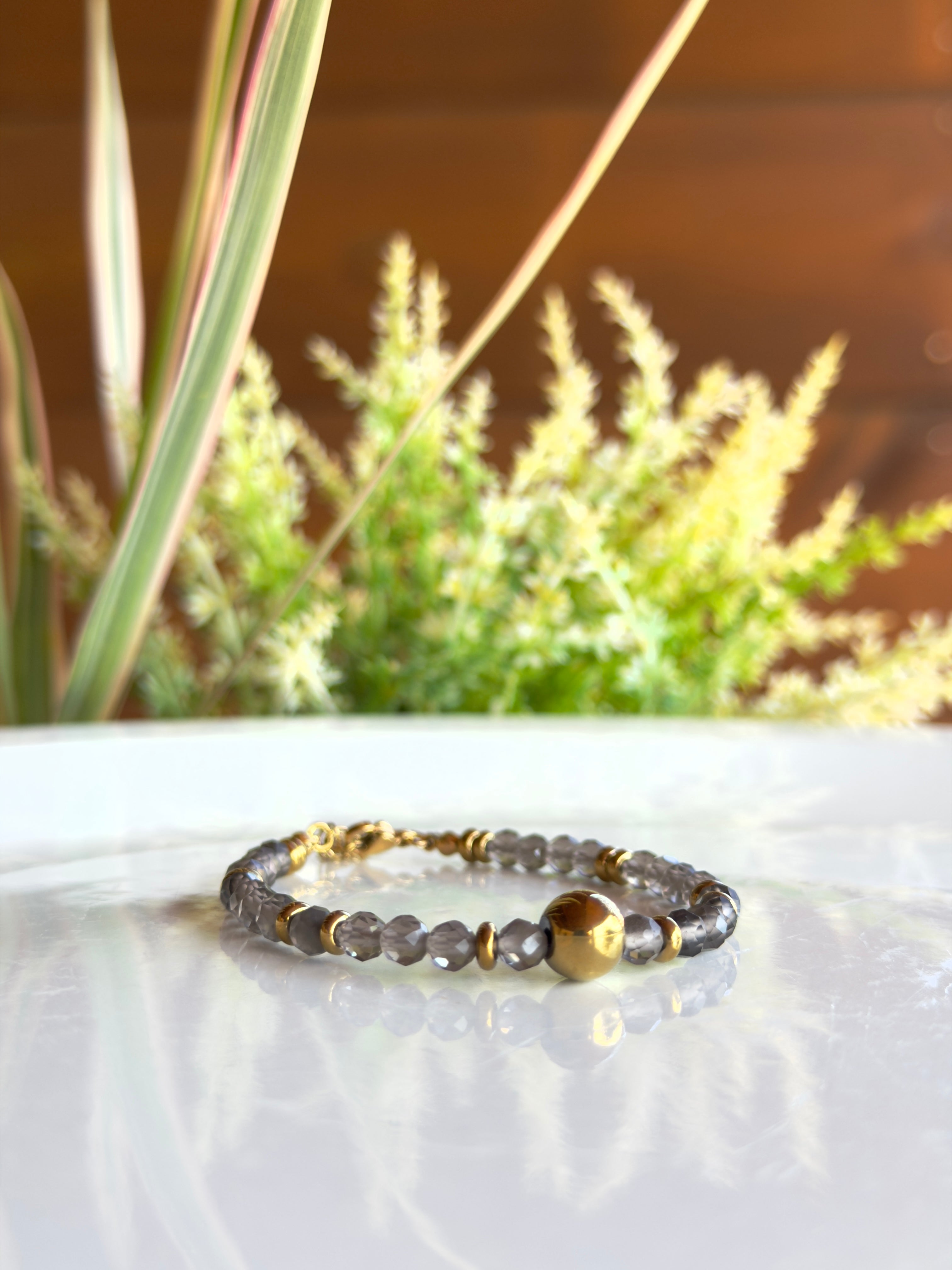 Bracelet Quartz fumé