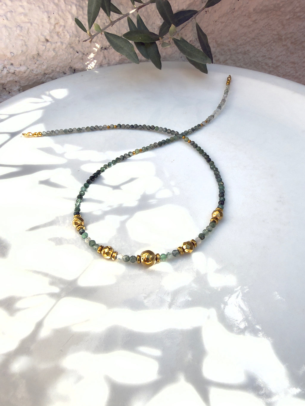 Collier Agate Mousse