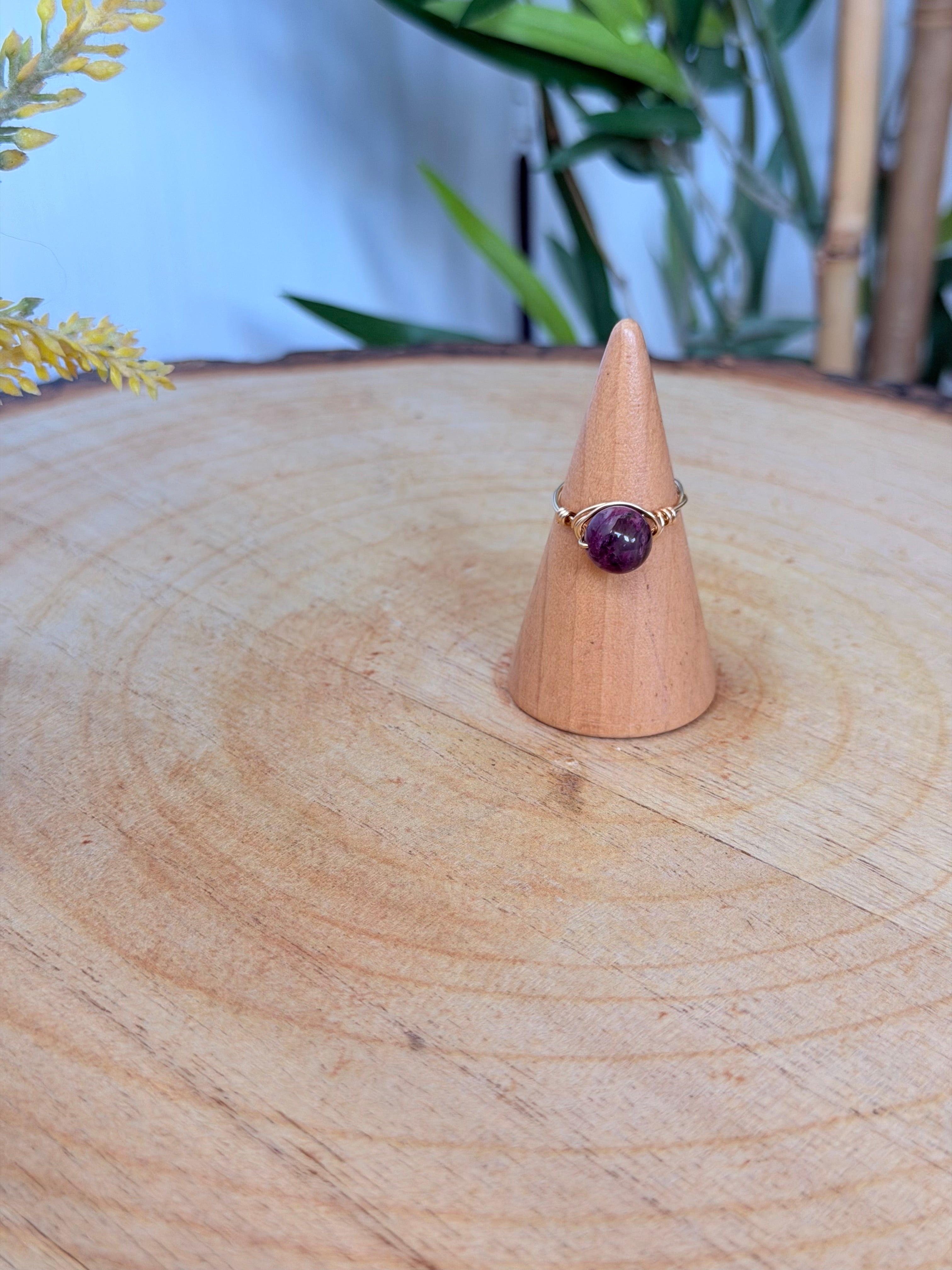 Bague Rubélite
