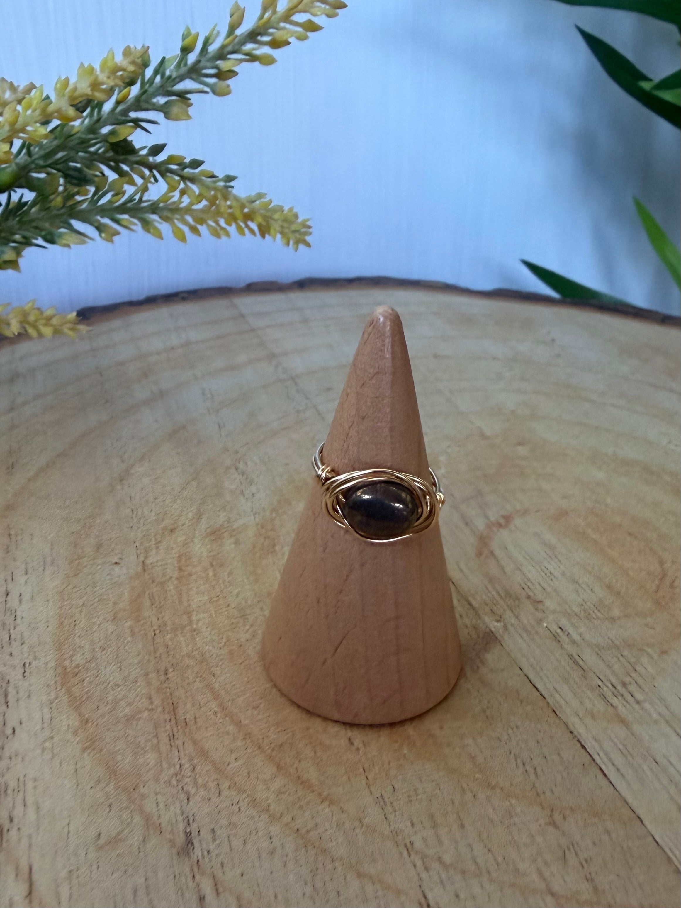 Bague Pyrite