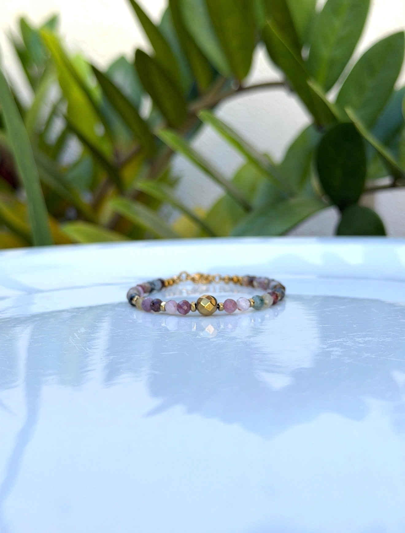 Bracelet Tourmaline multicolore