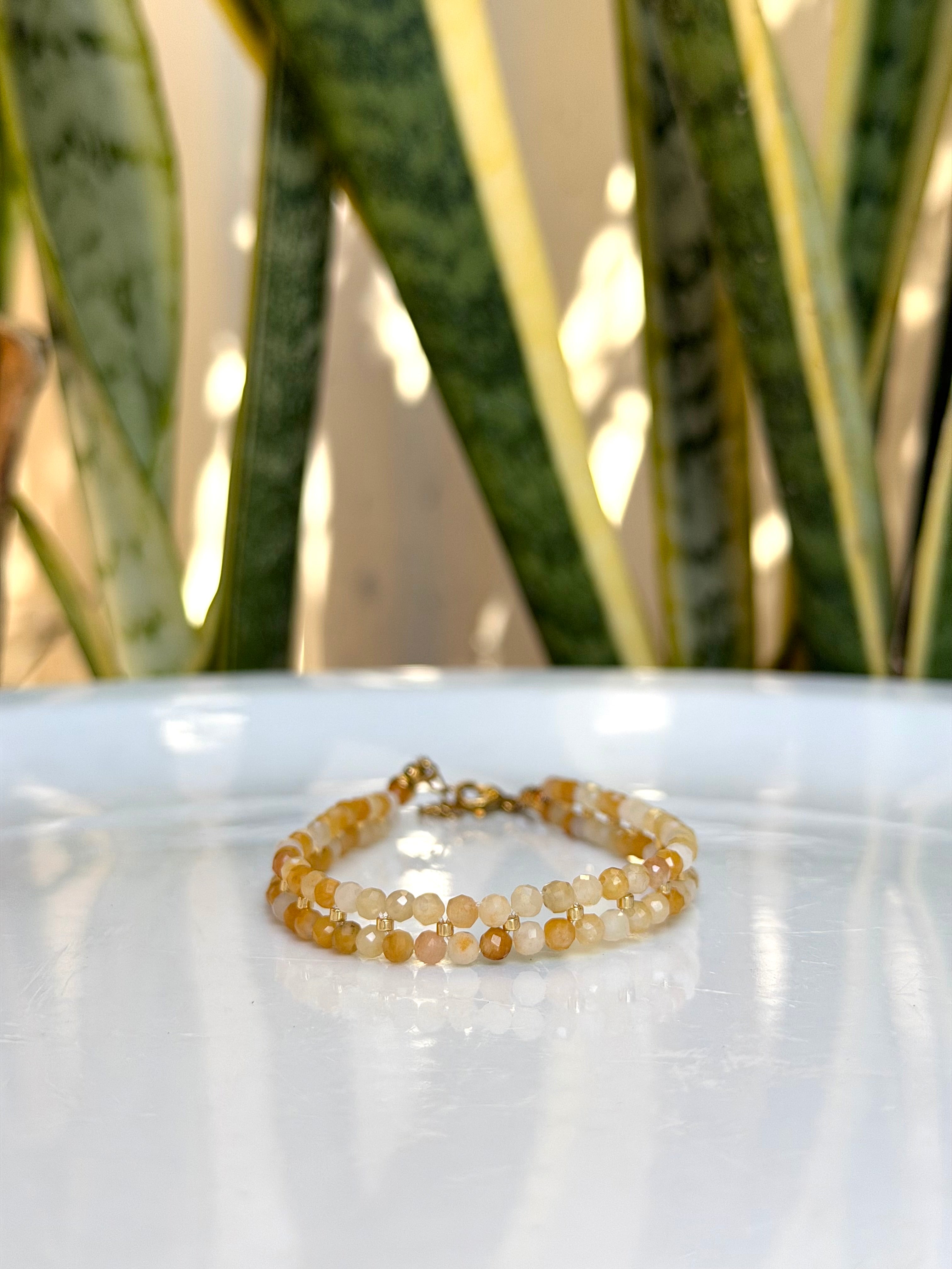 Bracelet Aventurine jaune