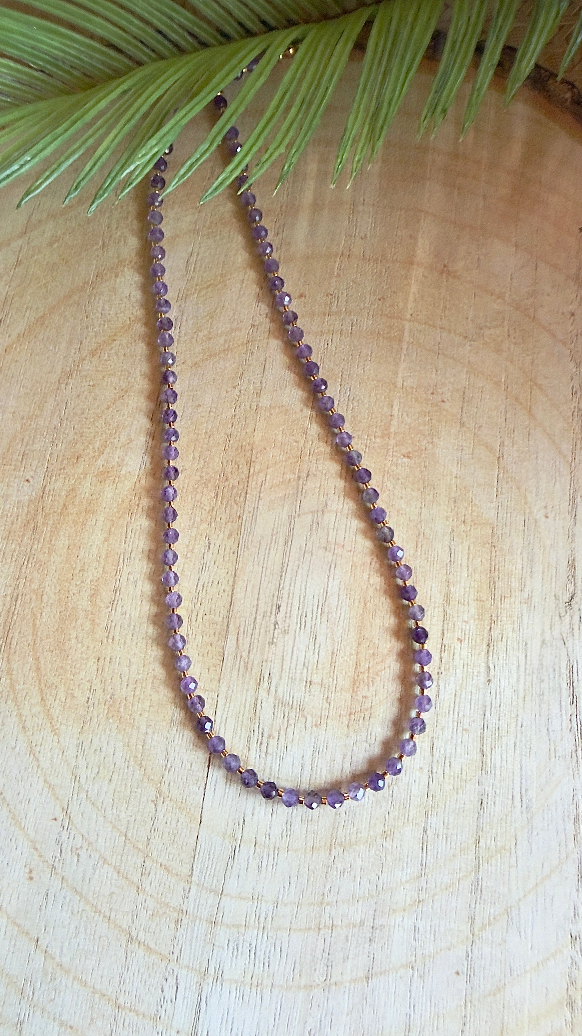 Collier Elia - Améthyste