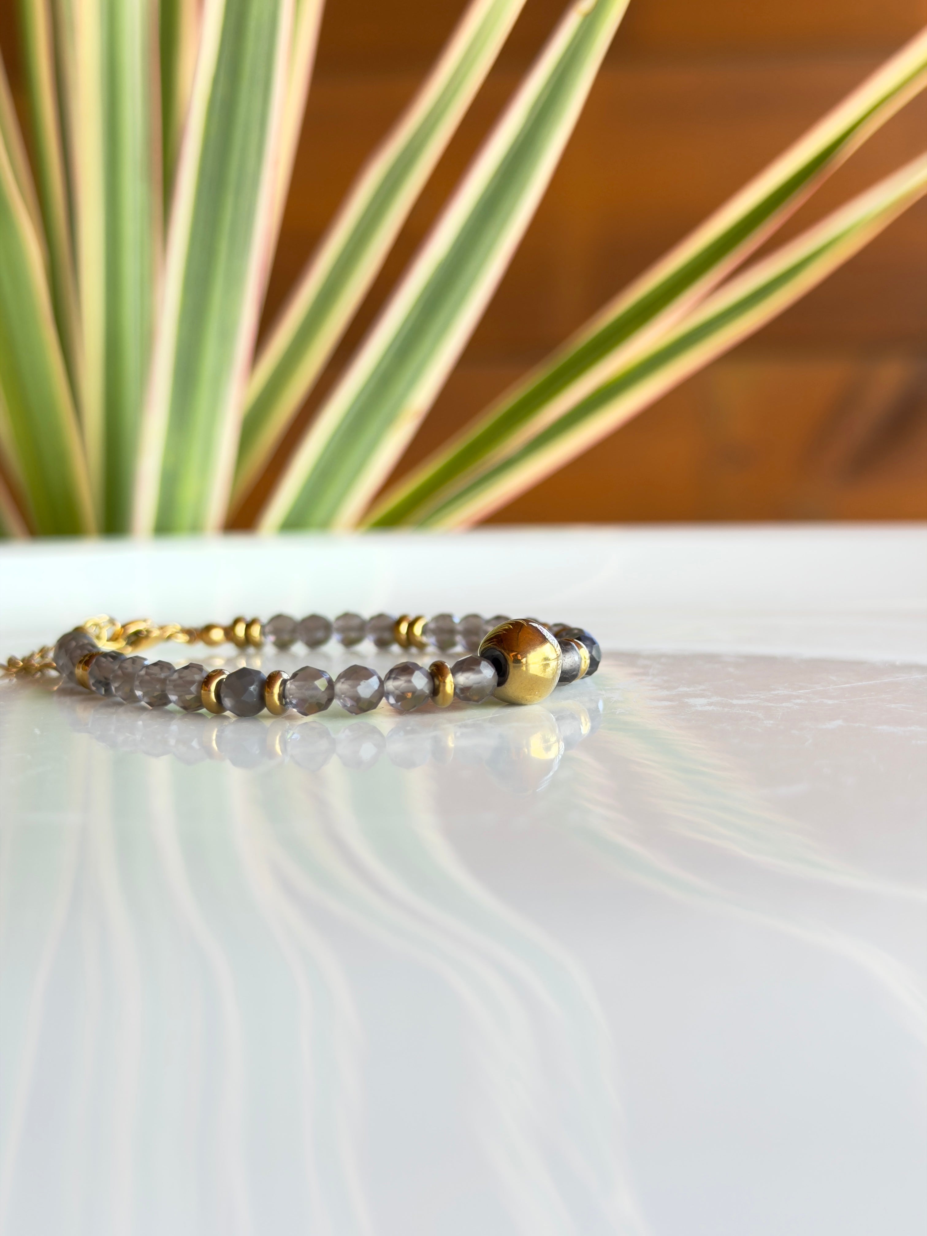 Bracelet Quartz fumé