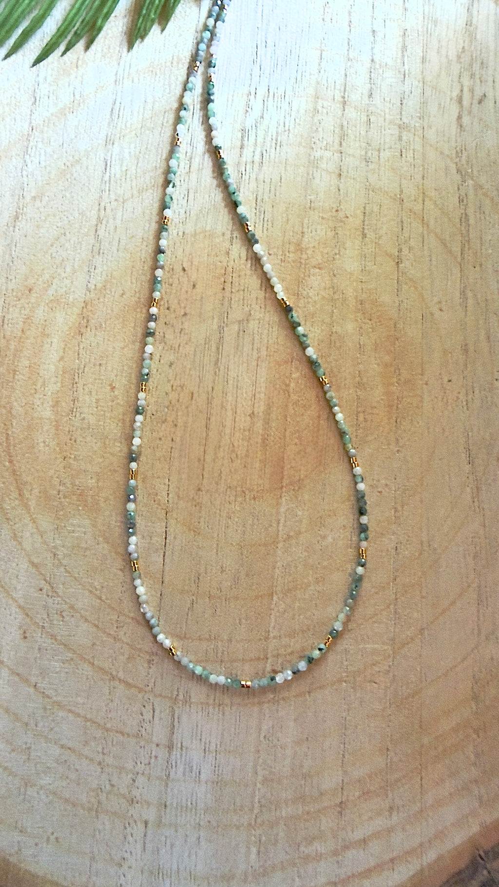 Collier Naya - Émeraude