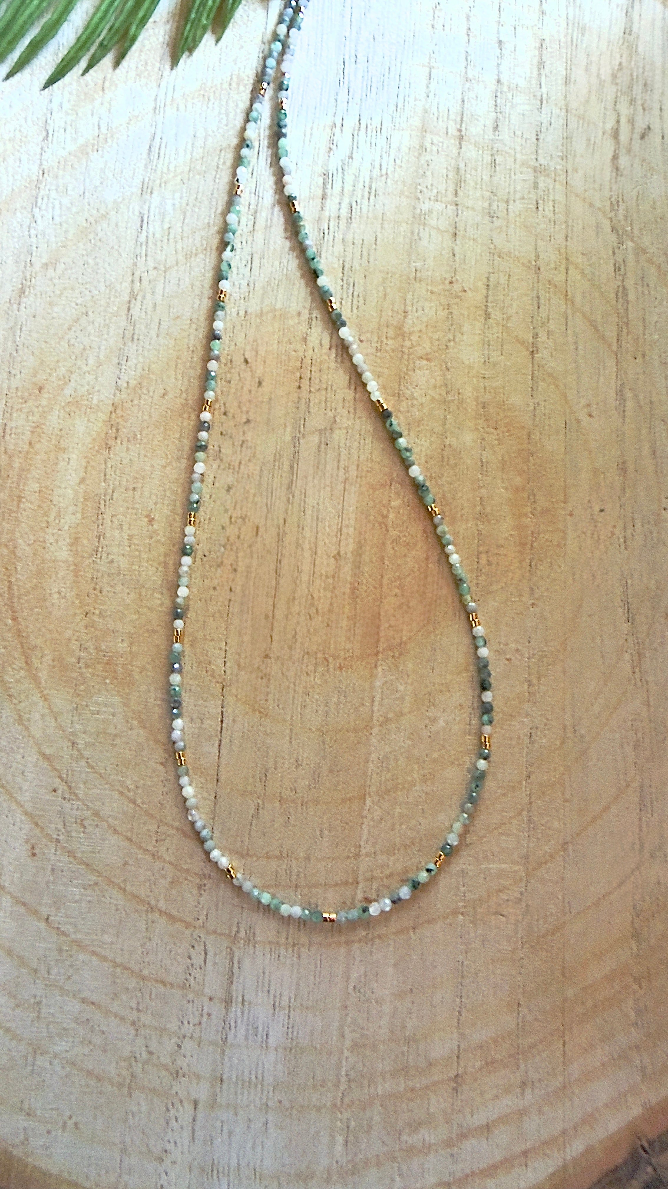 Collier Naya - Émeraude